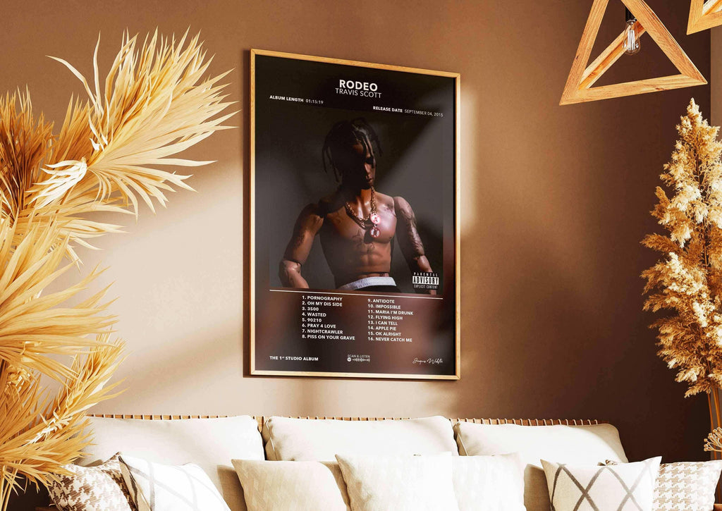Poster Rodeo Travis Scott - Backyard