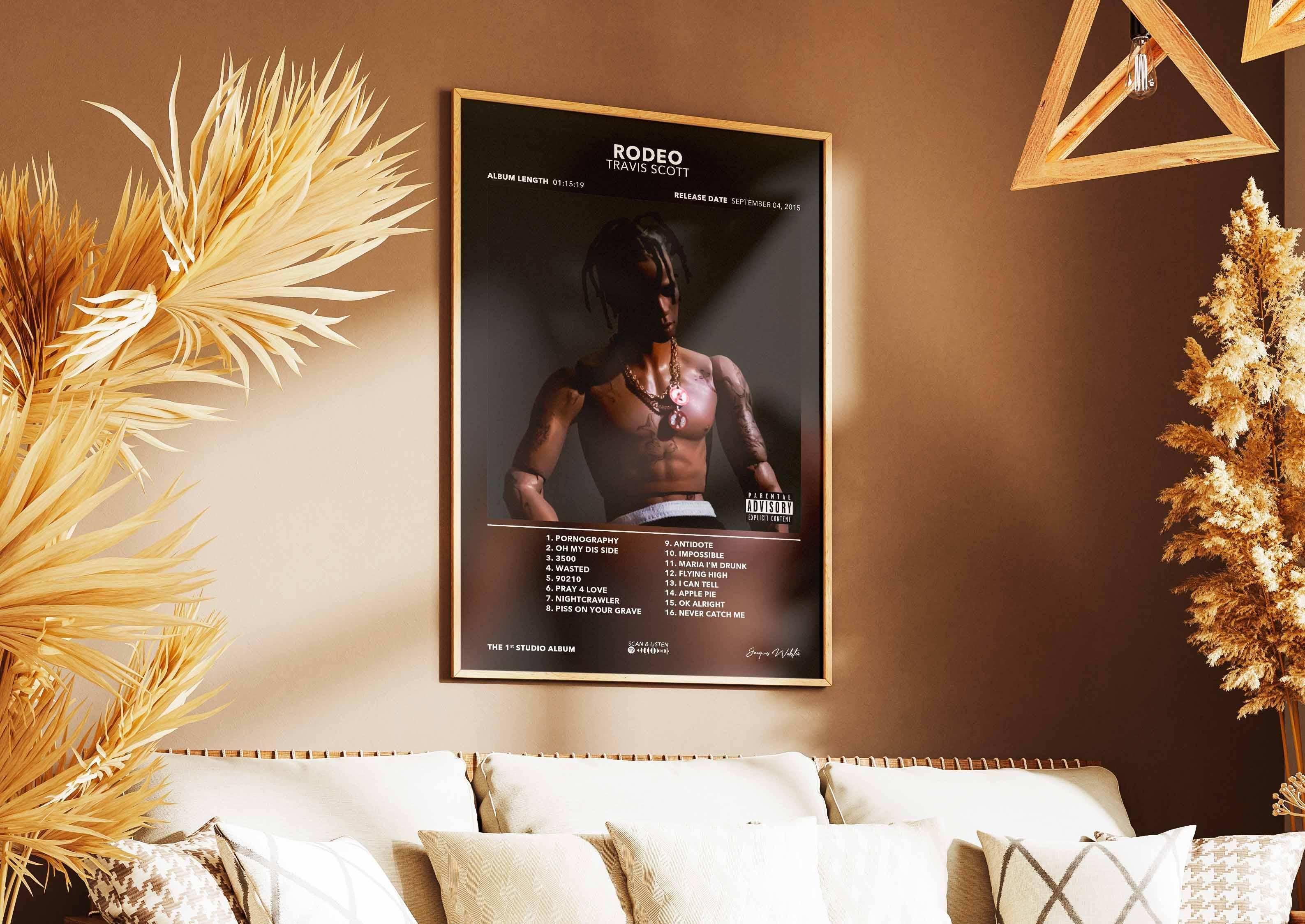 Poster Rodeo Travis Scott - Backyard