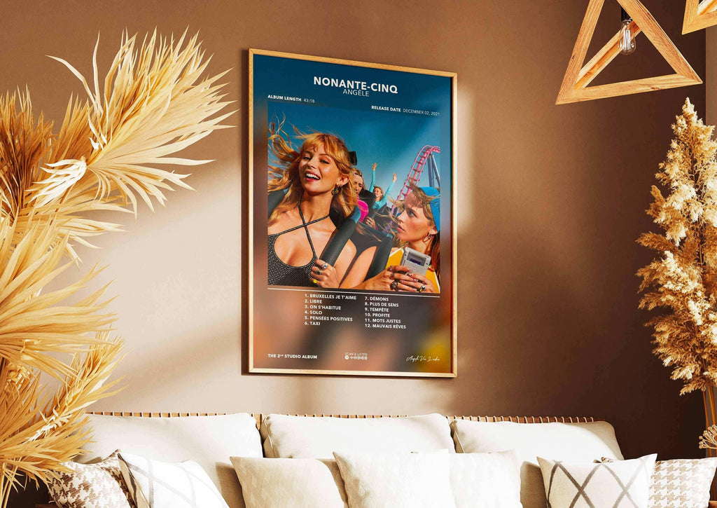 Poster 95 Nonante-Cinq Angèle - Backyard