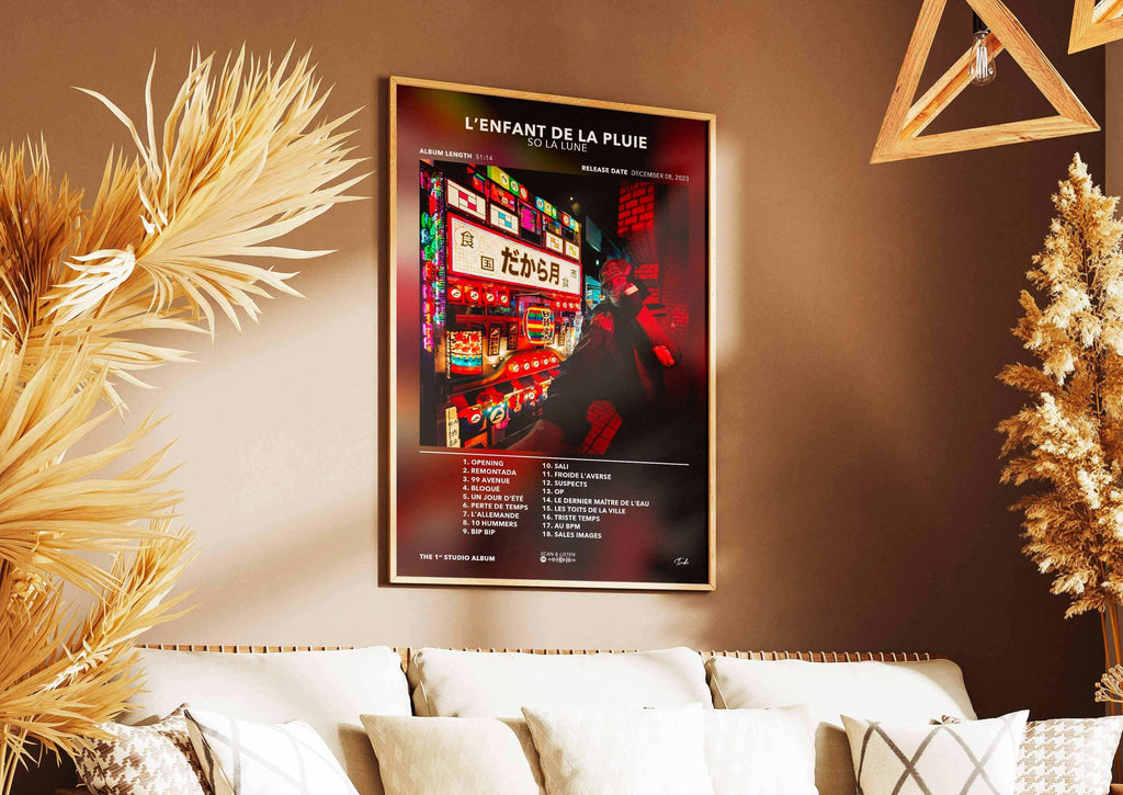 Poster L'Enfant De La Pluie So La Lune - Backyard