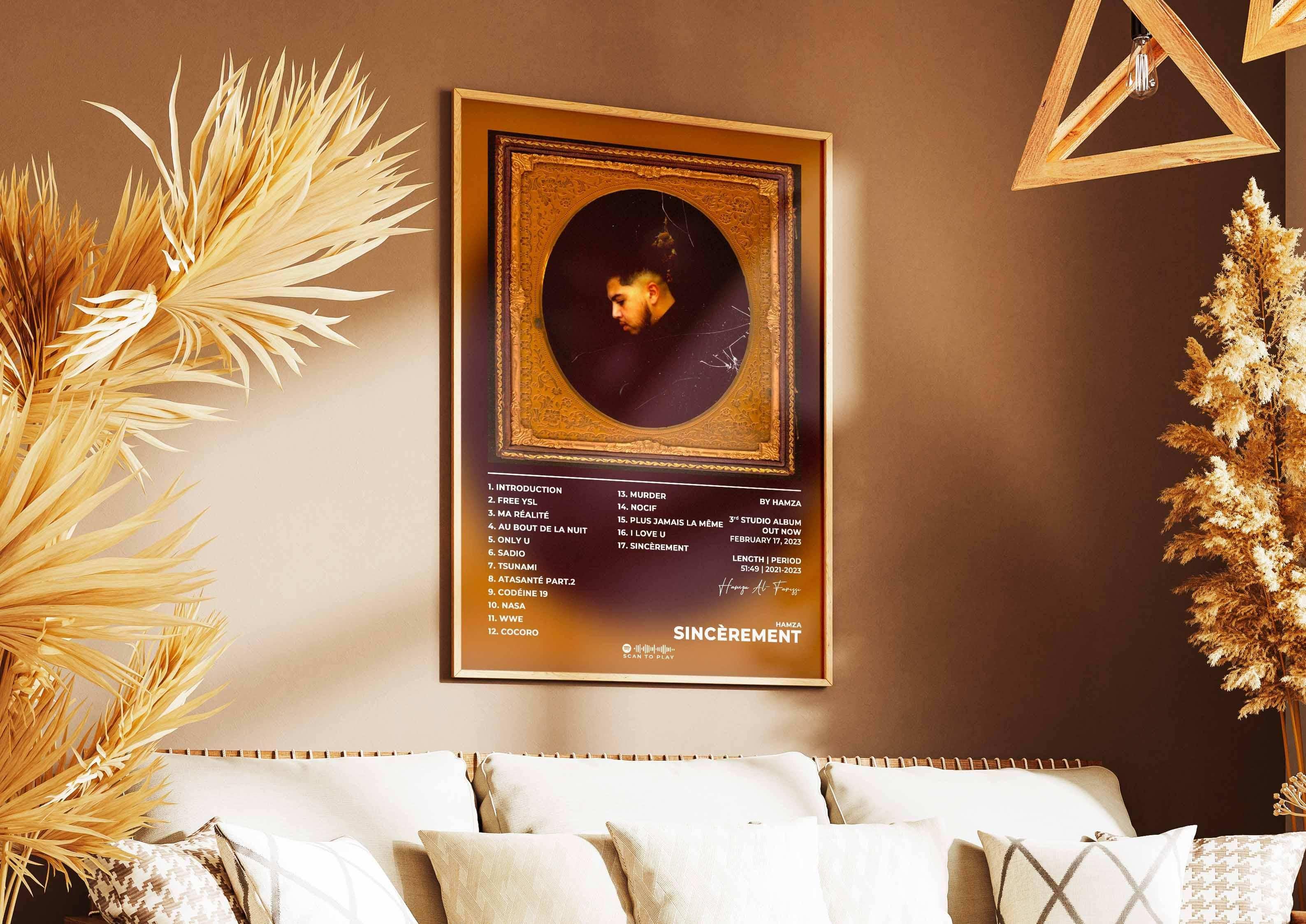 Sincèrement Hamza Poster - Backyard