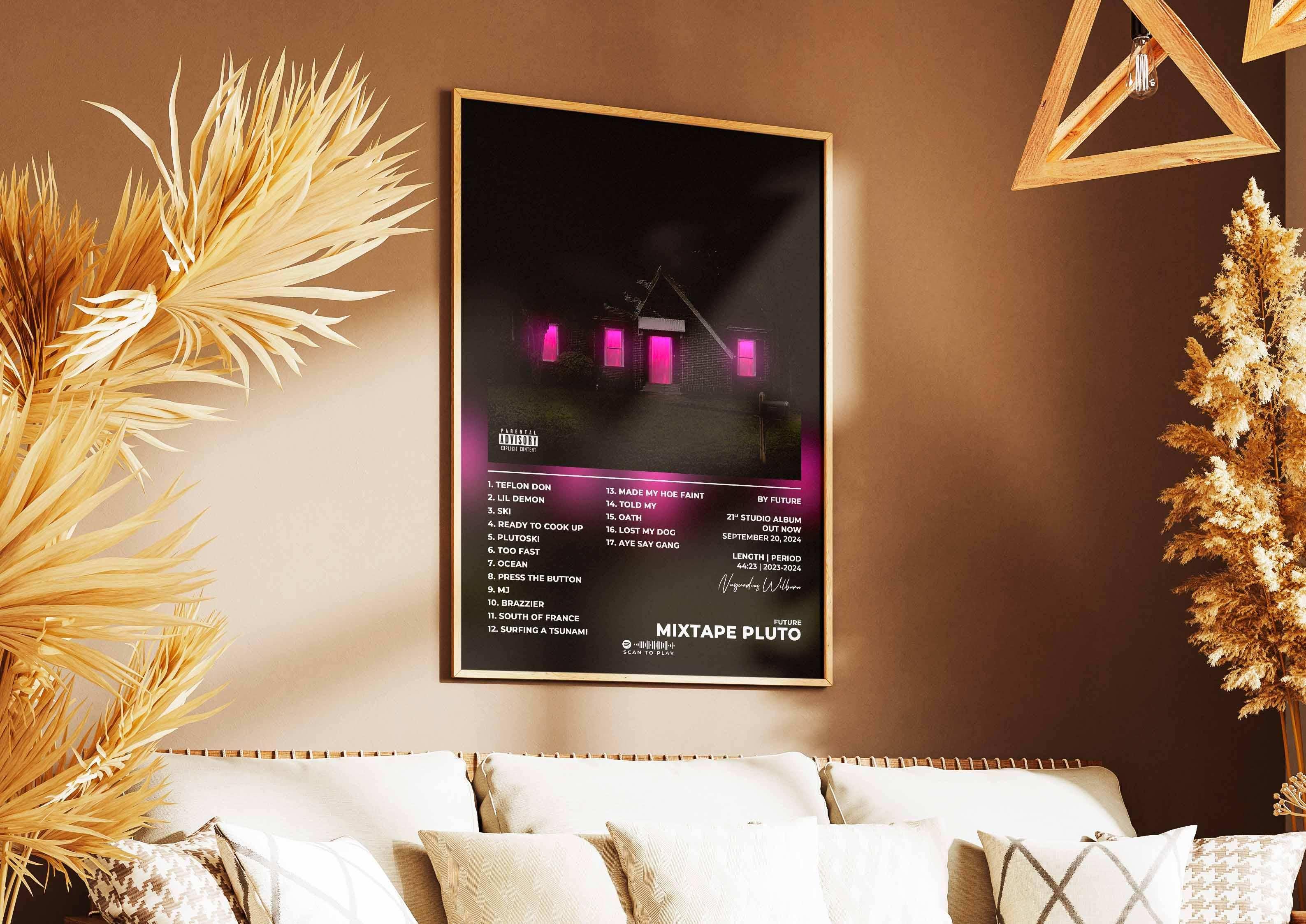 Mixtape Pluto Future Poster - Backyard