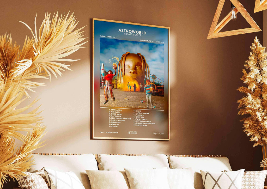 Poster Astroworld Travis Scott - Backyard