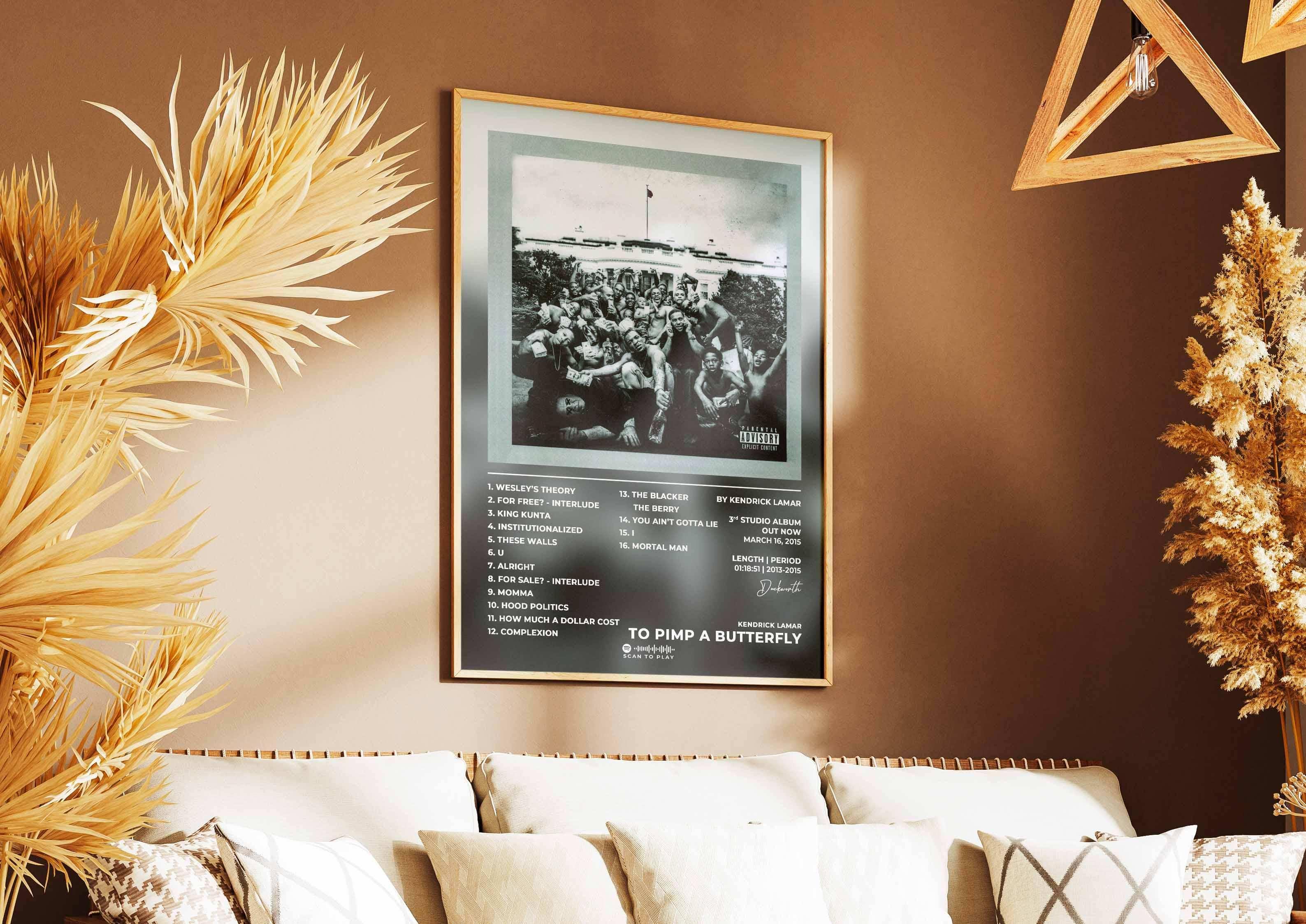 To Pimp A Butterfly Kendrick Lamar Poster - Backyard