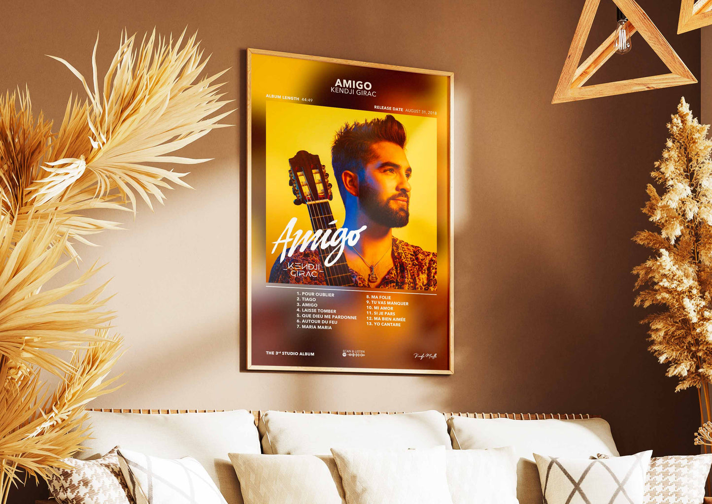 Poster Amigo Kendji Girac