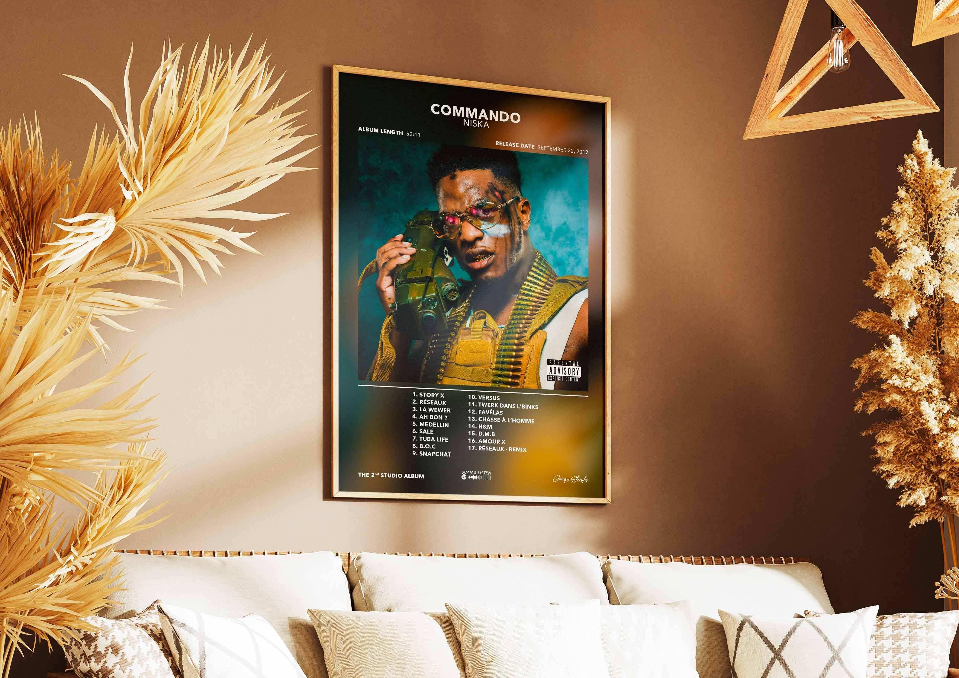 Poster Commando Niska - Backyard