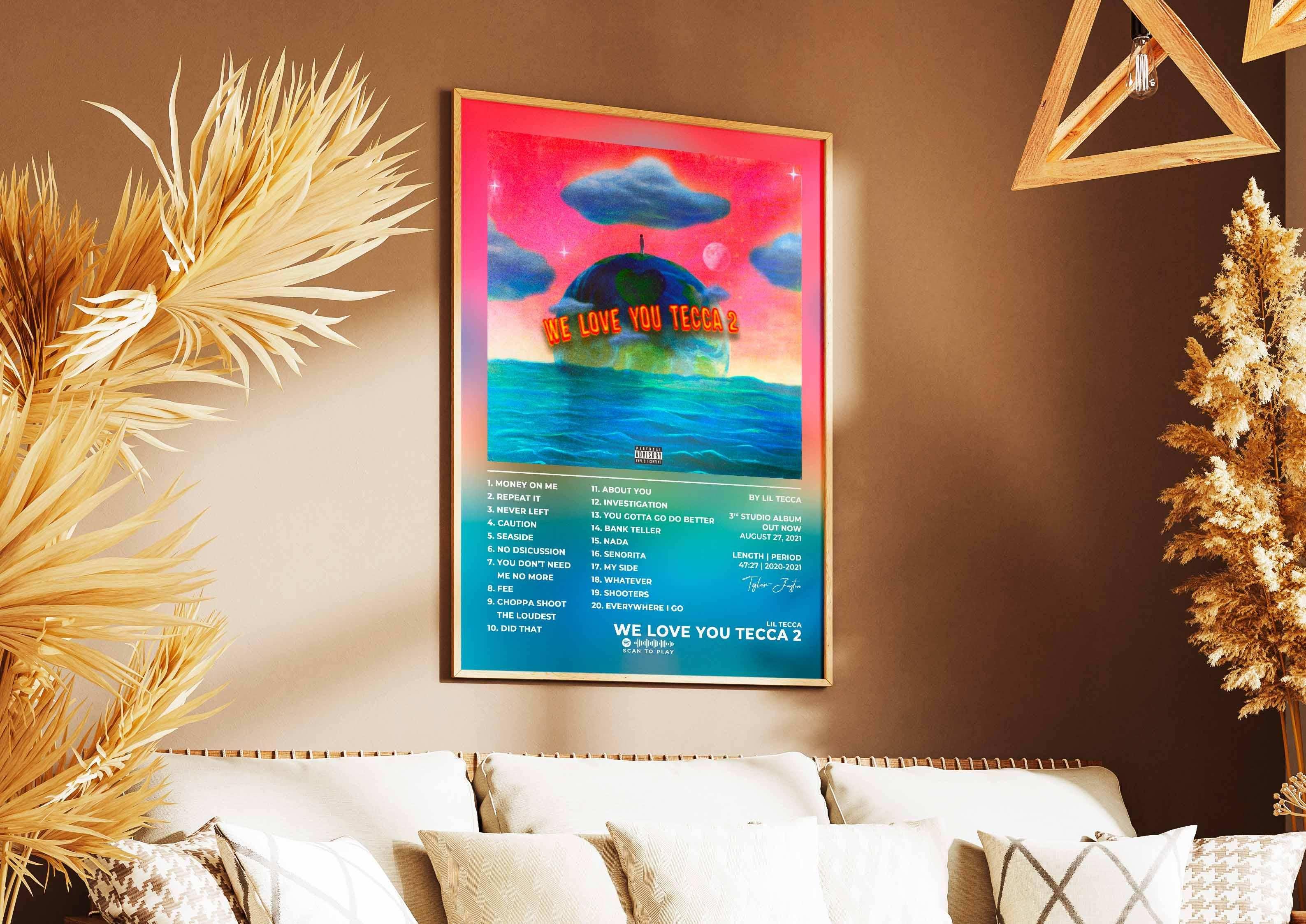 We Love You Tecca 2 Lil Tecca Poster - Backyard