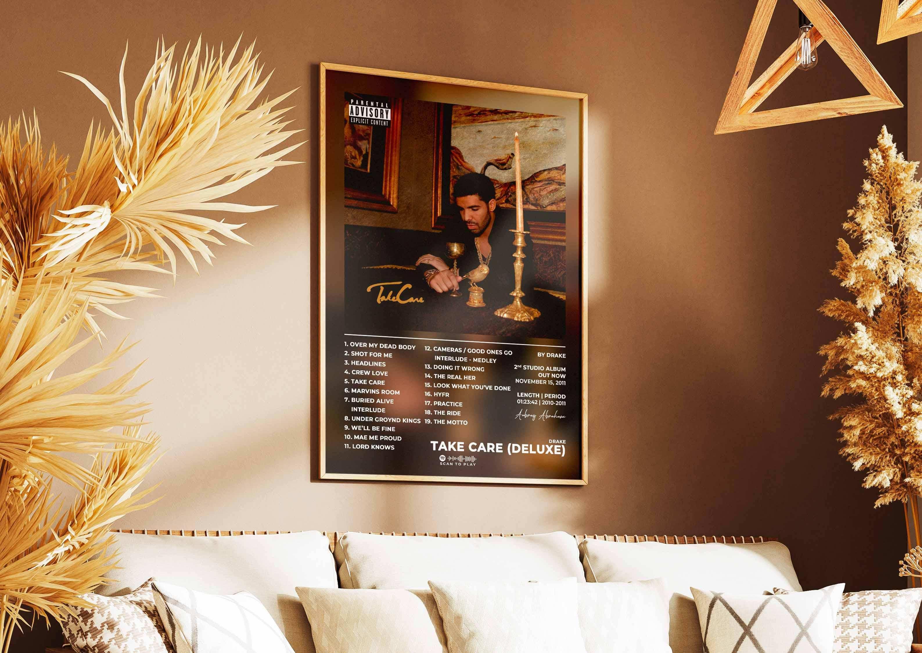 Affiche album encadrée accrochée au mur, fait en France, livraison gratuite 48h, cadeau idéal Noel