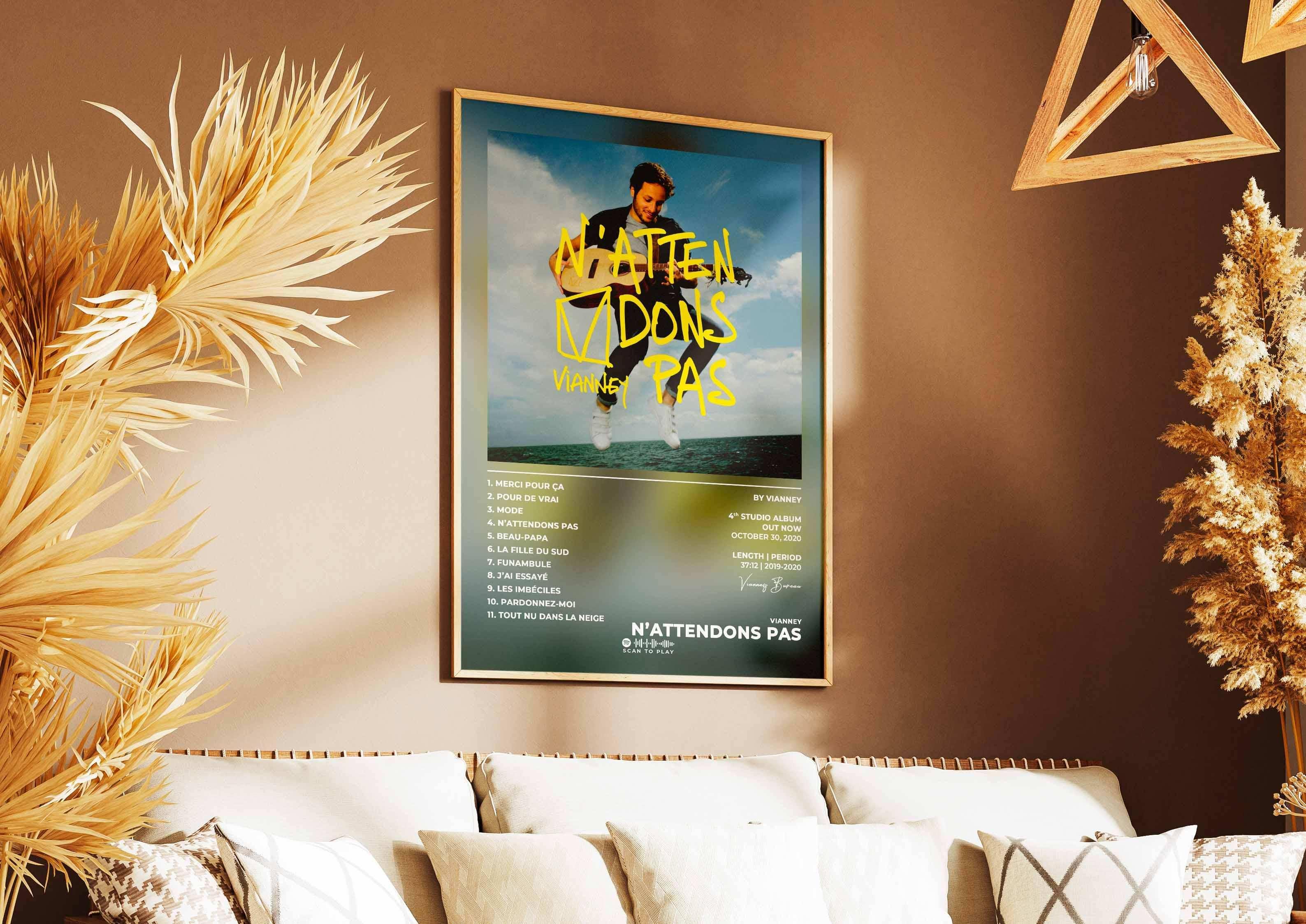 N'attendons Pas Vianney Poster - Backyard