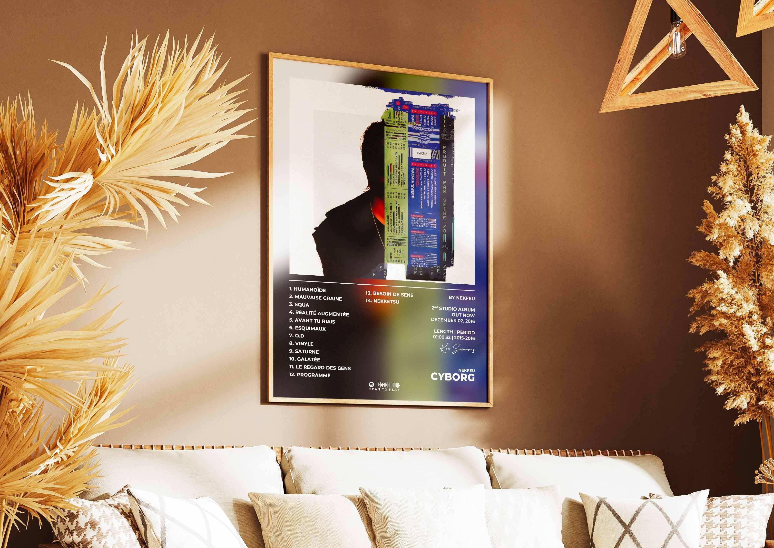 Cyborg Nekfeu Poster - Backyard