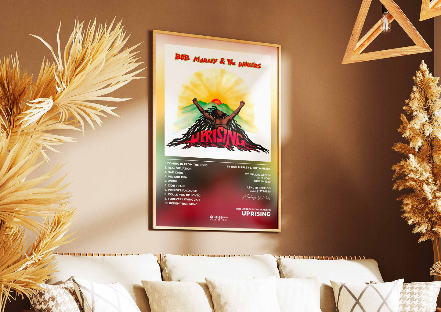 Uprising Bob Marley Poster