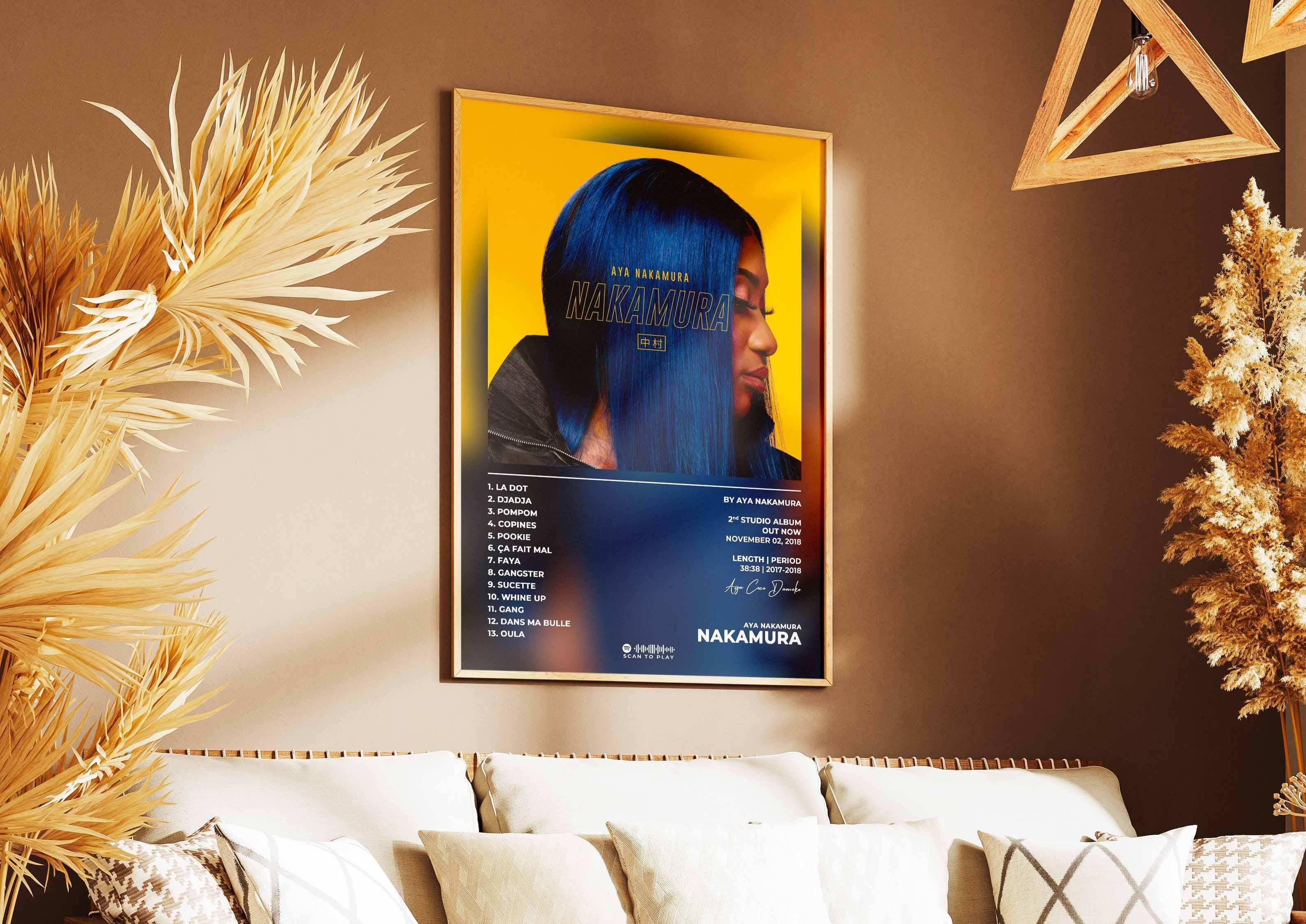 Affiche sur mur intérieur, fait en France, livraison gratuite 48h, cadeau idéal Noël