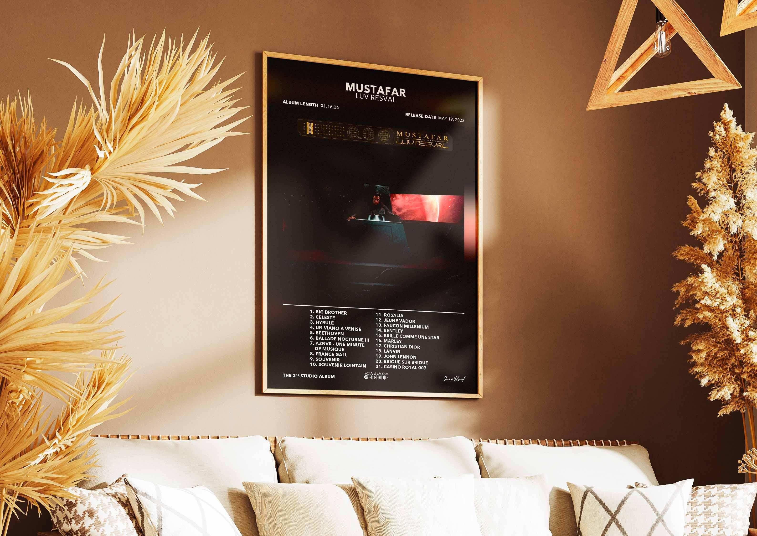 Poster Mustafar Luv Resval - Backyard