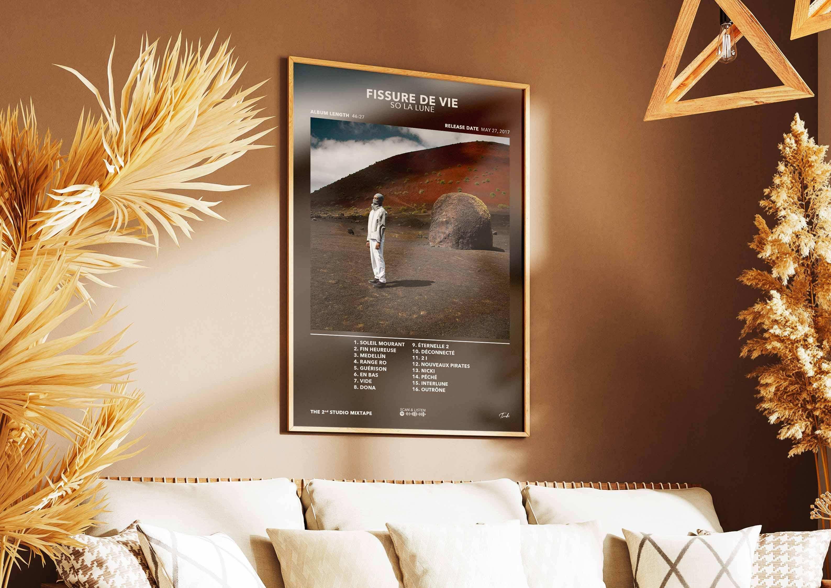 Poster Fissure De Vie So La Lune - Backyard