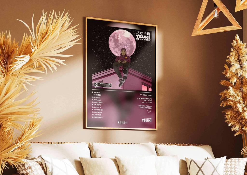 Tsuki So La Lune Poster - Backyard