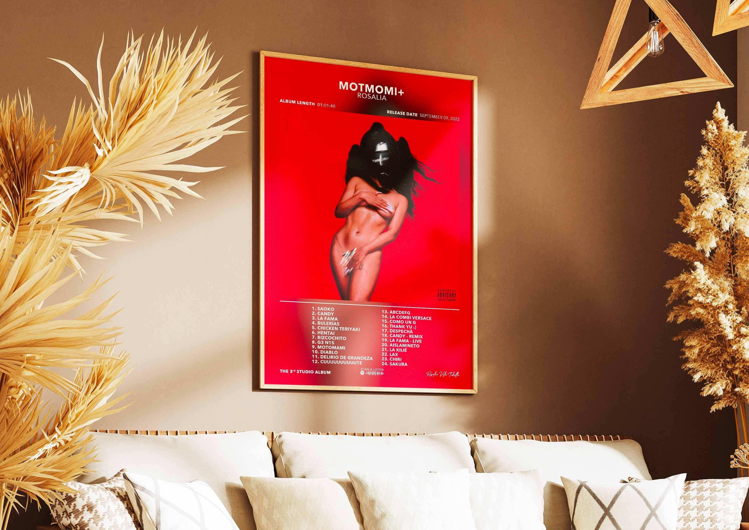 Poster Motomami+ Rosalia - Backyard