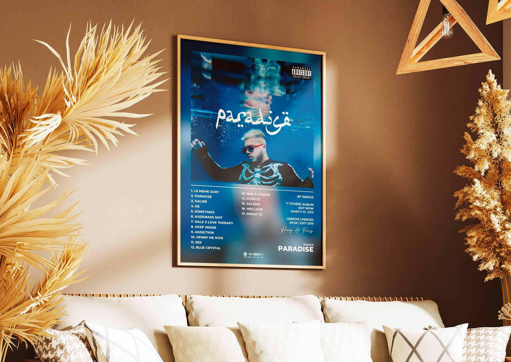 Paradise Hamza Poster - Backyard