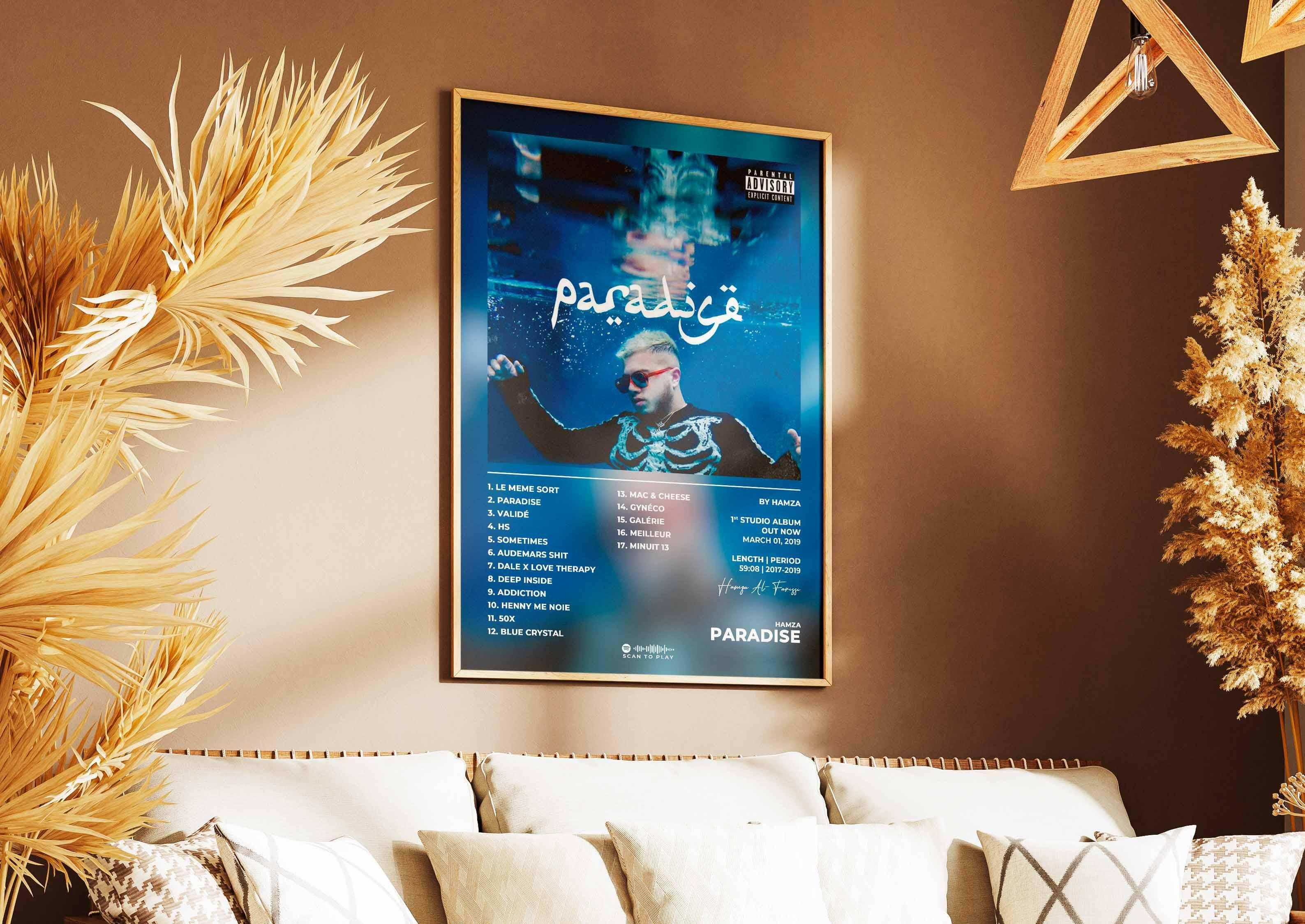 Paradise Hamza Poster - Backyard