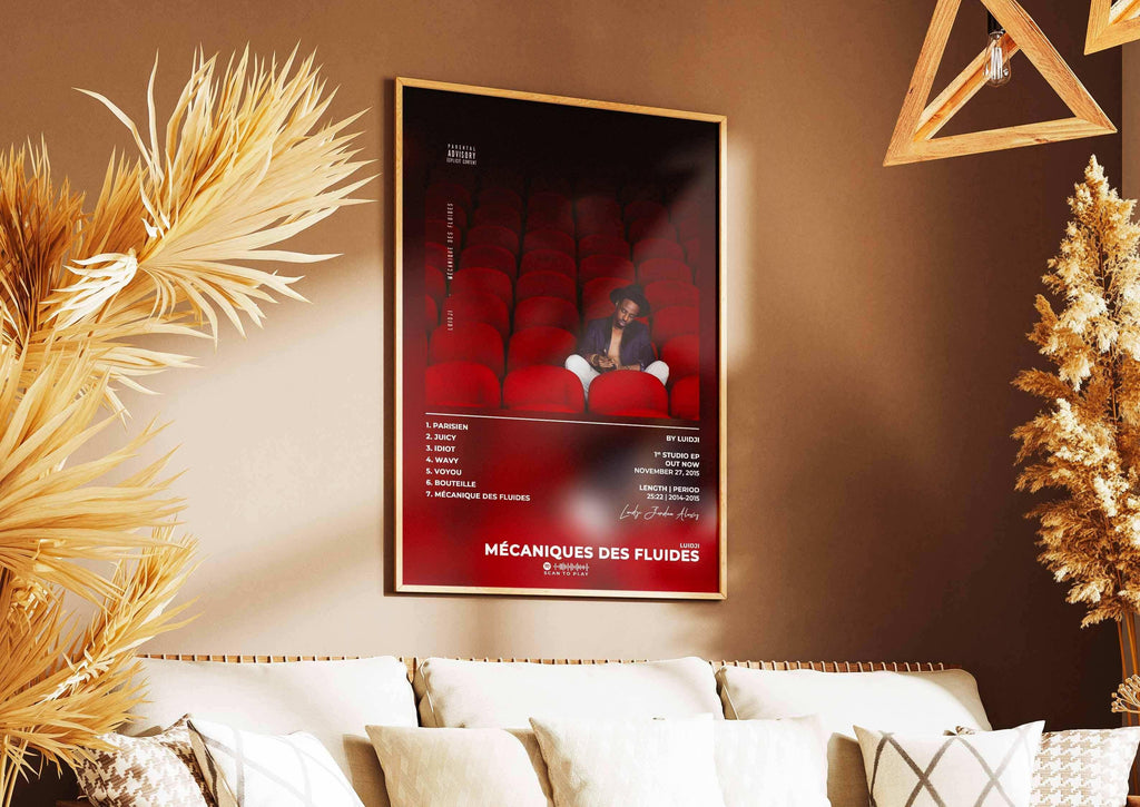 Mécaniques Des Fluides Luidji Poster - Backyard