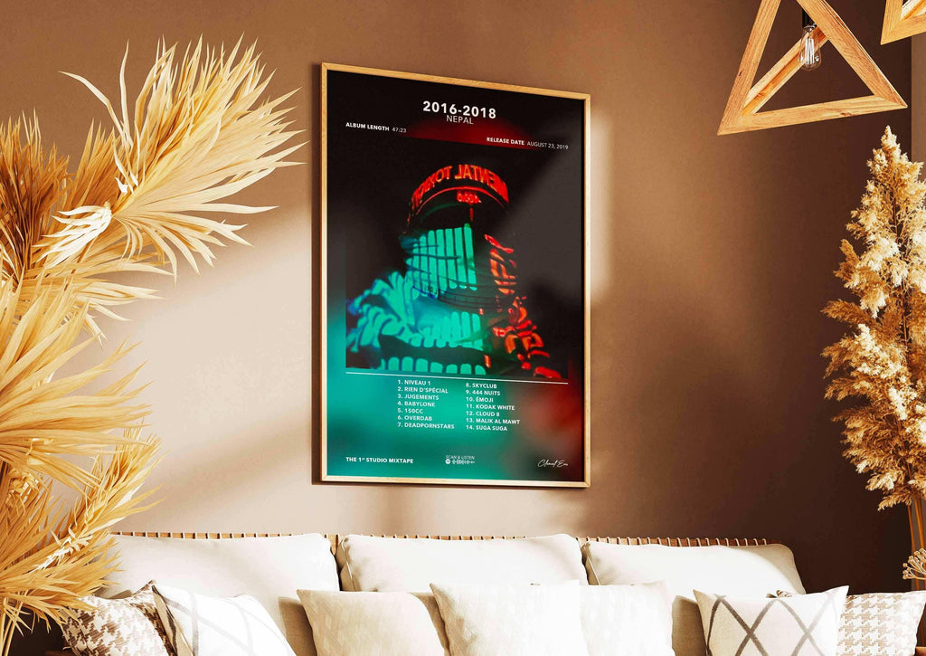 Poster 2016-2018 Népal - Backyard