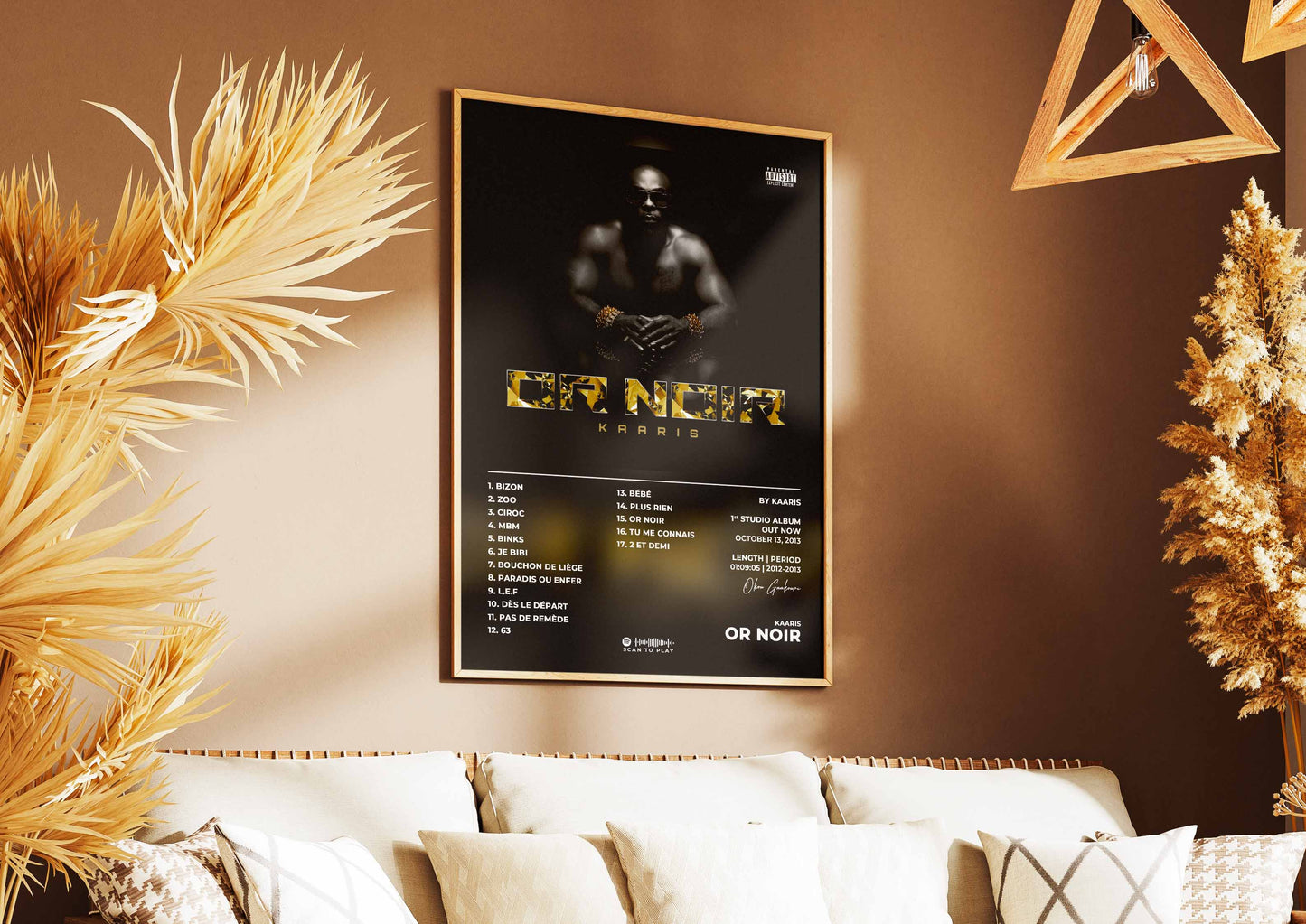 Or Noir Kaaris Poster