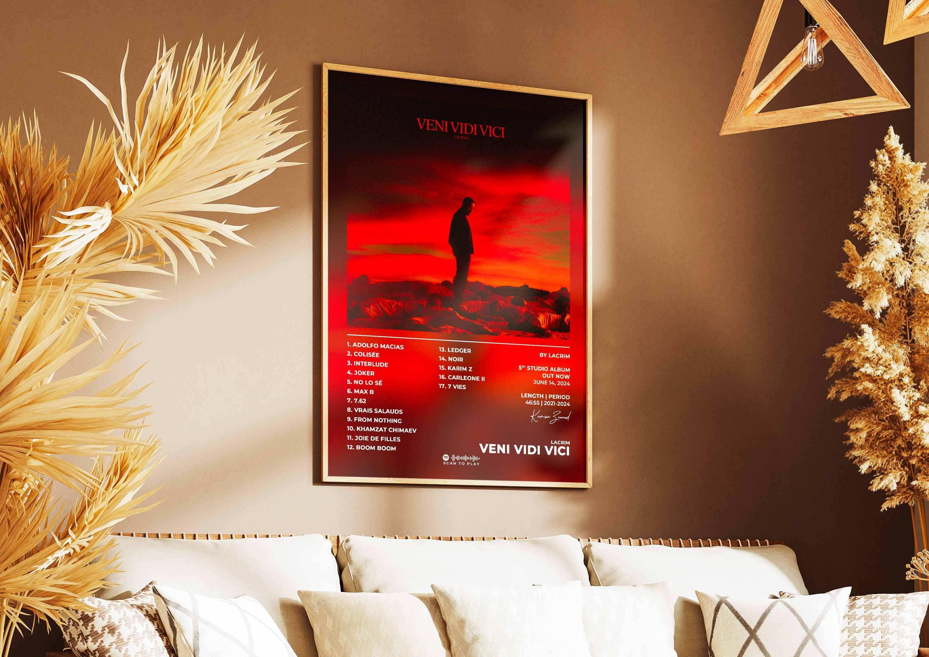 Veni Vidi Vici Lacrim Poster - Backyard