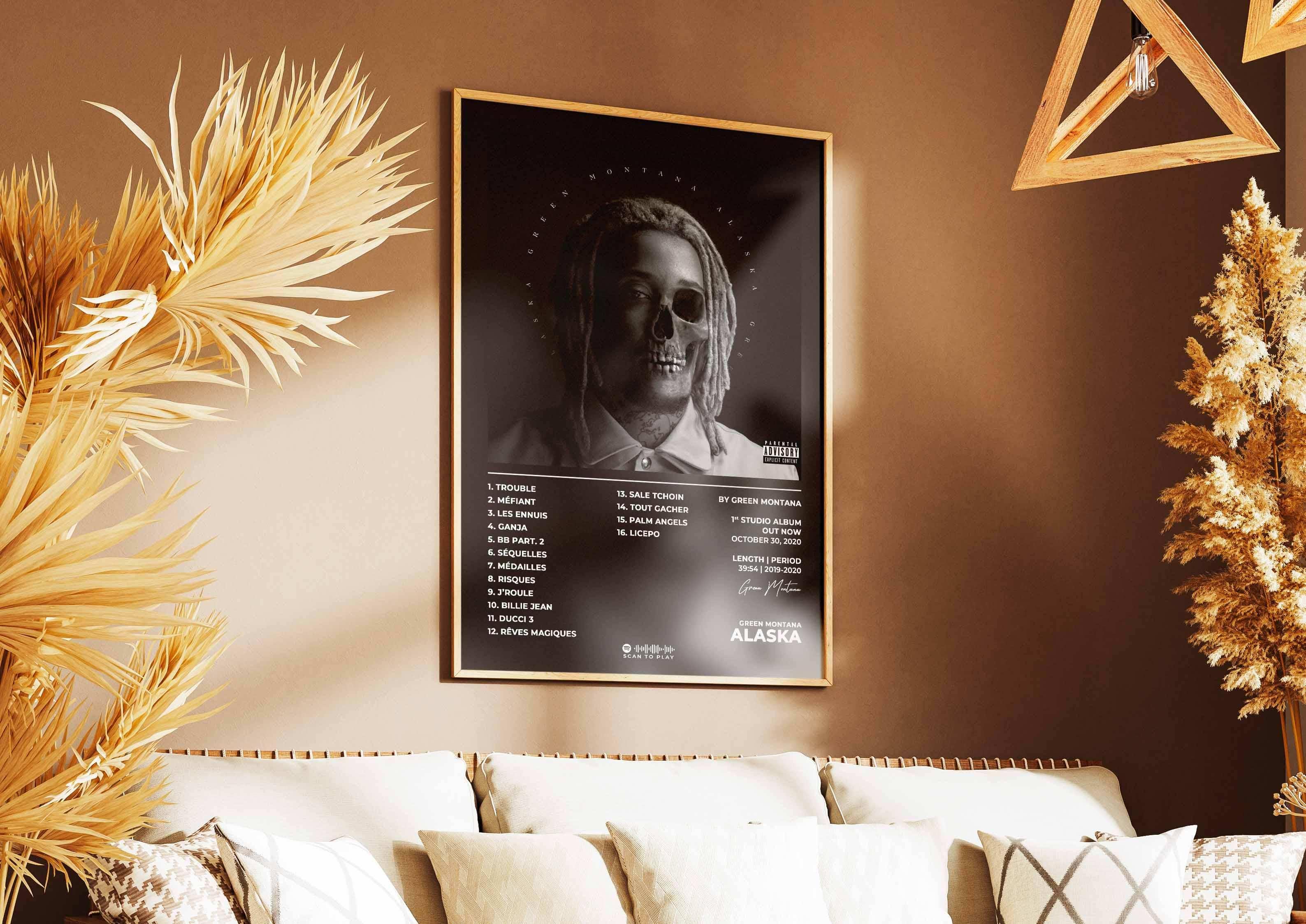 Alaska Green Montana Poster - Backyard