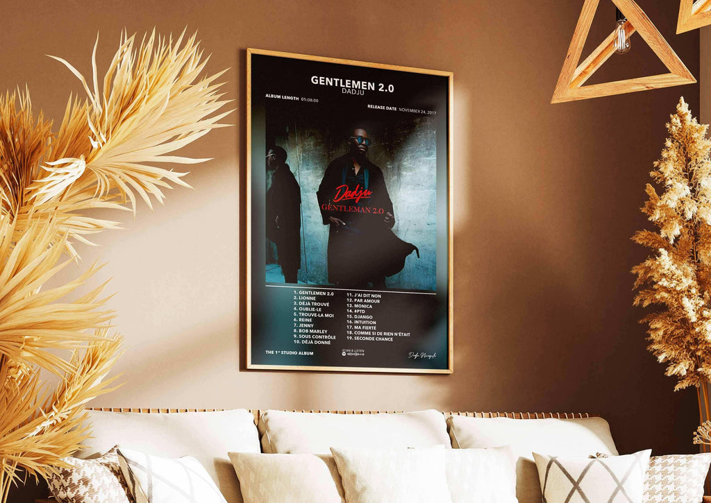 Poster Gentlemen 2.0 Dadju - Backyard