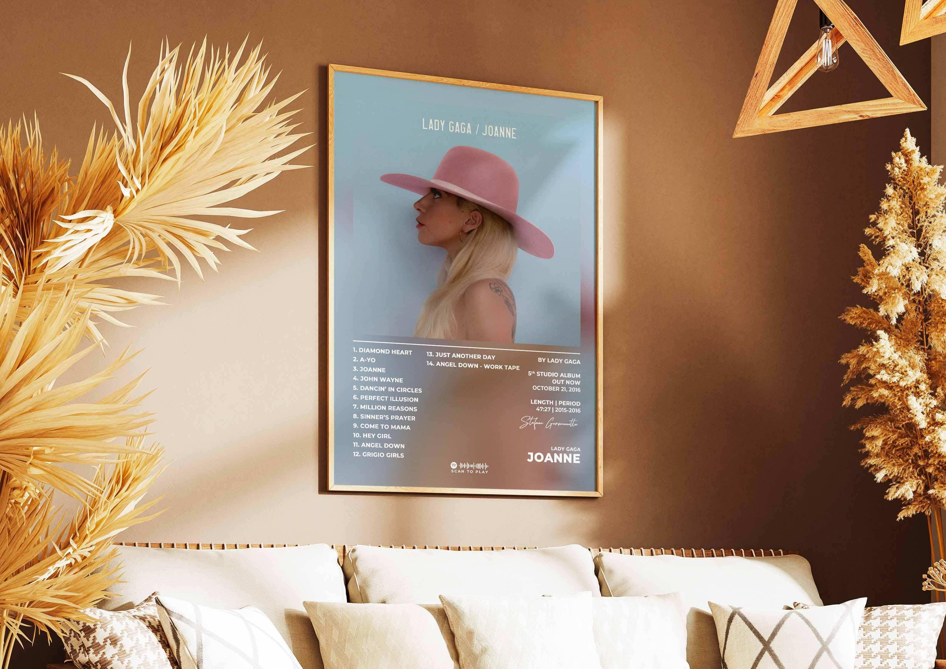 Joanne Lady Gaga Poster - Backyard
