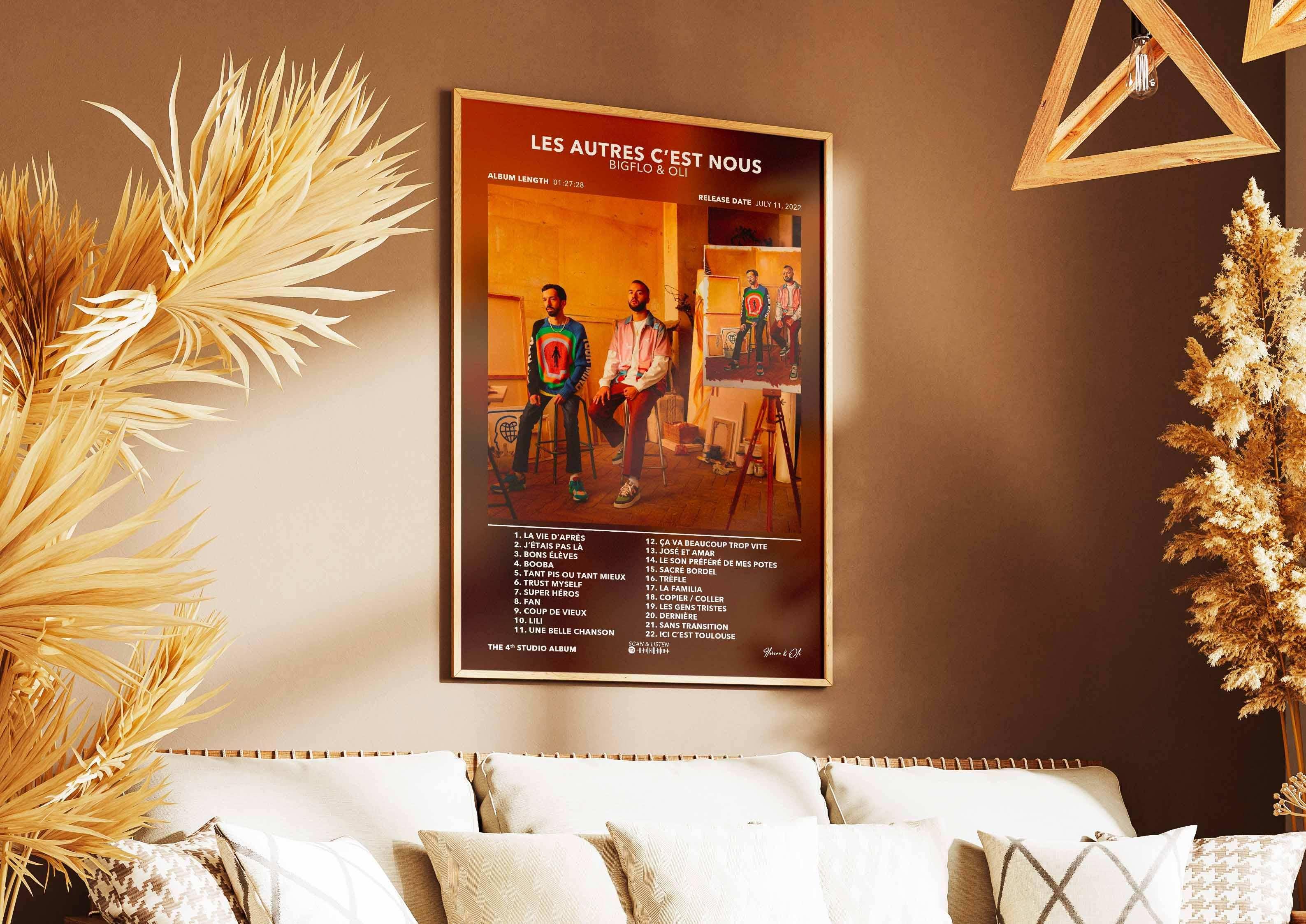 Poster Les Autres C'est Nous Bigflo & Oli - Backyard