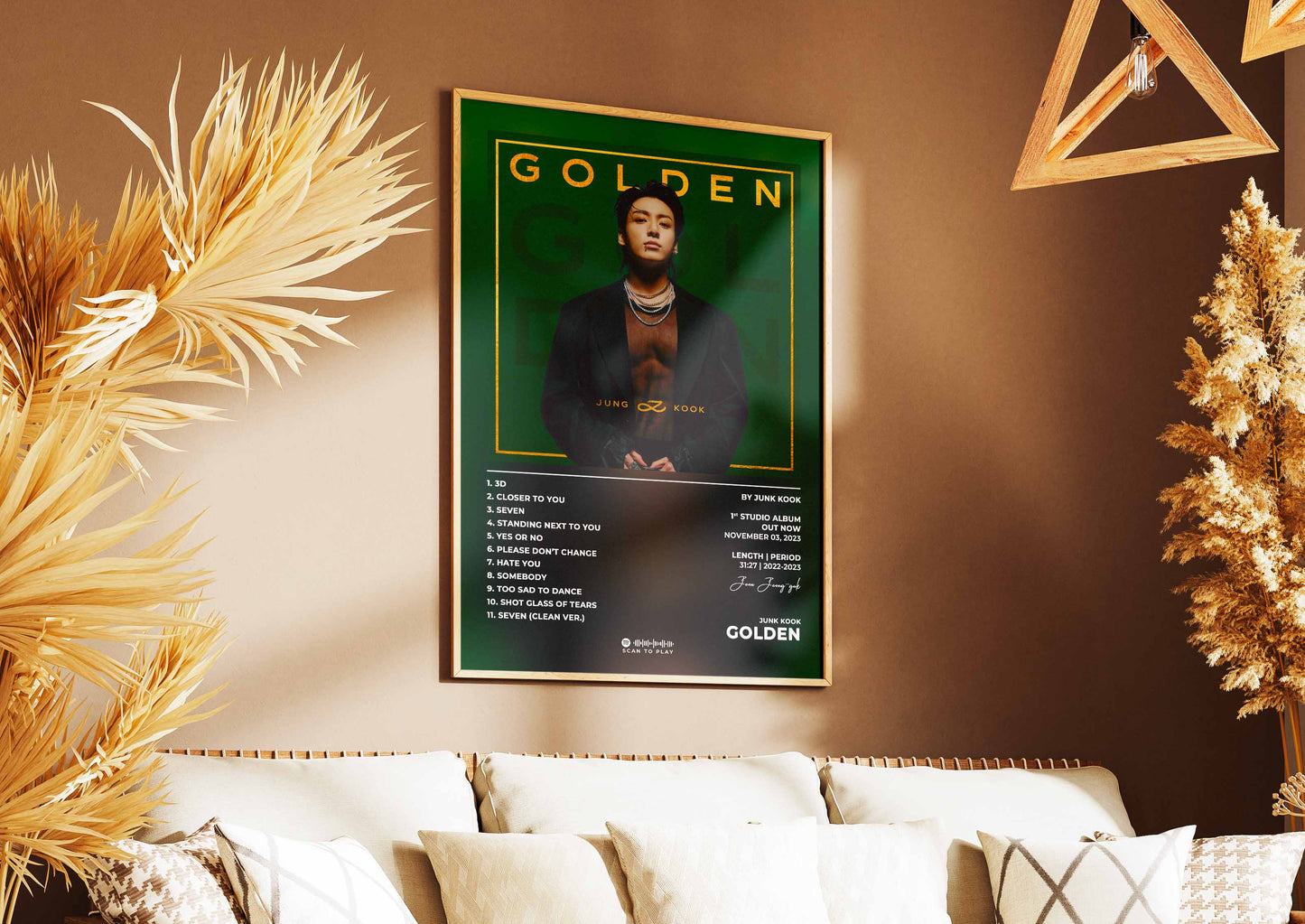 Golden Junk Kook Poster