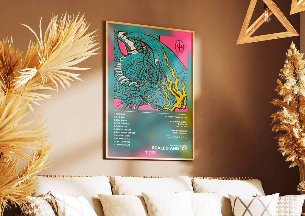 Scaled And Icy Twenty One Pilots Poster - Backyard