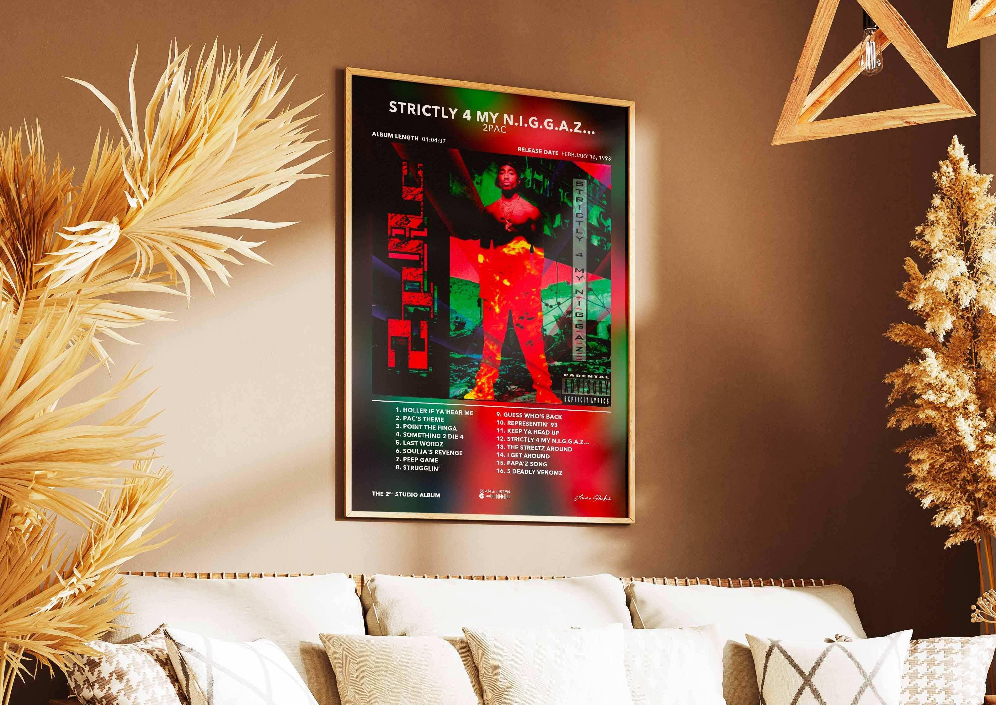 Poster Strictly 4 My Niggaz 2Pac - Backyard