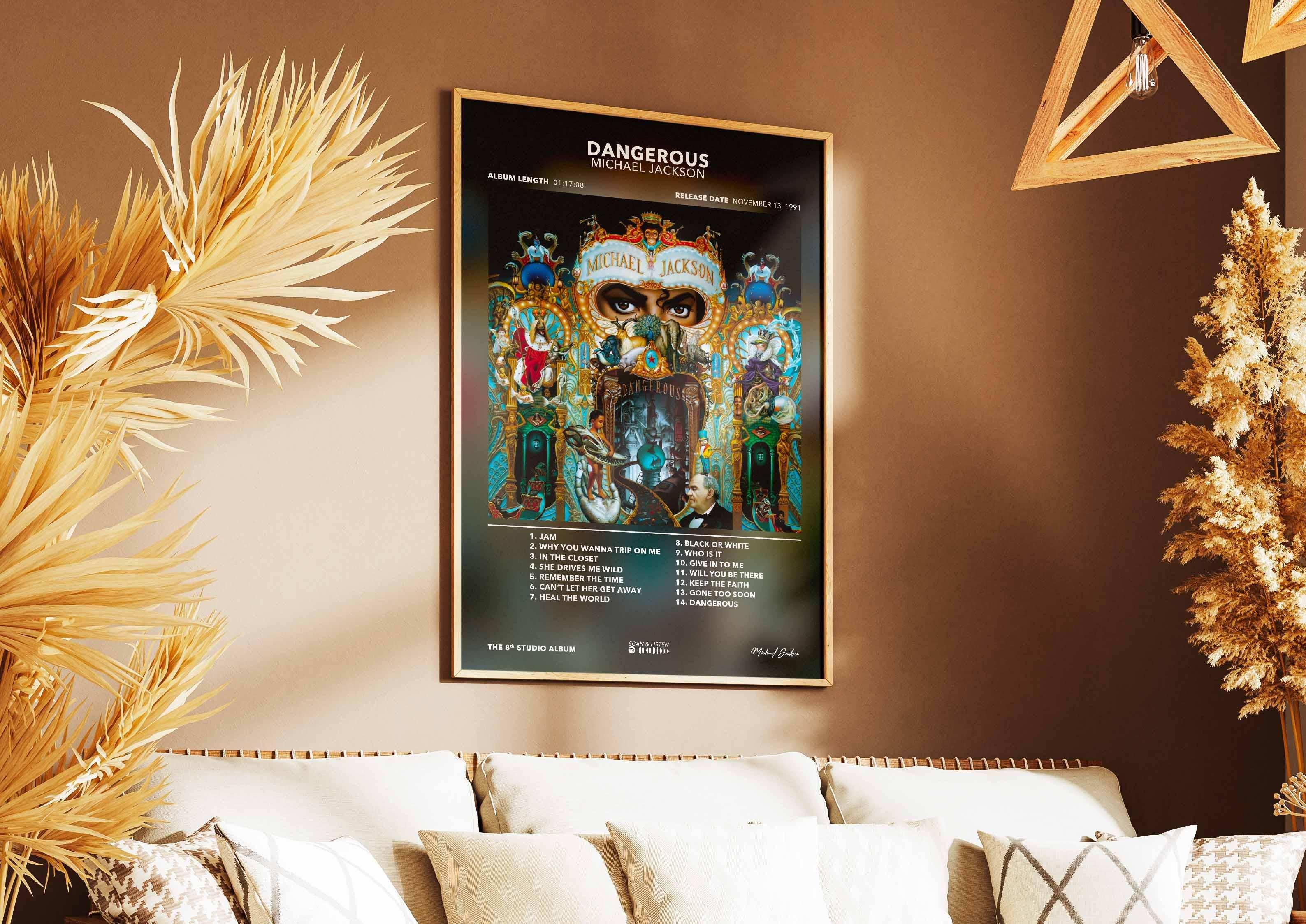 Poster Dangerous Michael Jackson - Backyard