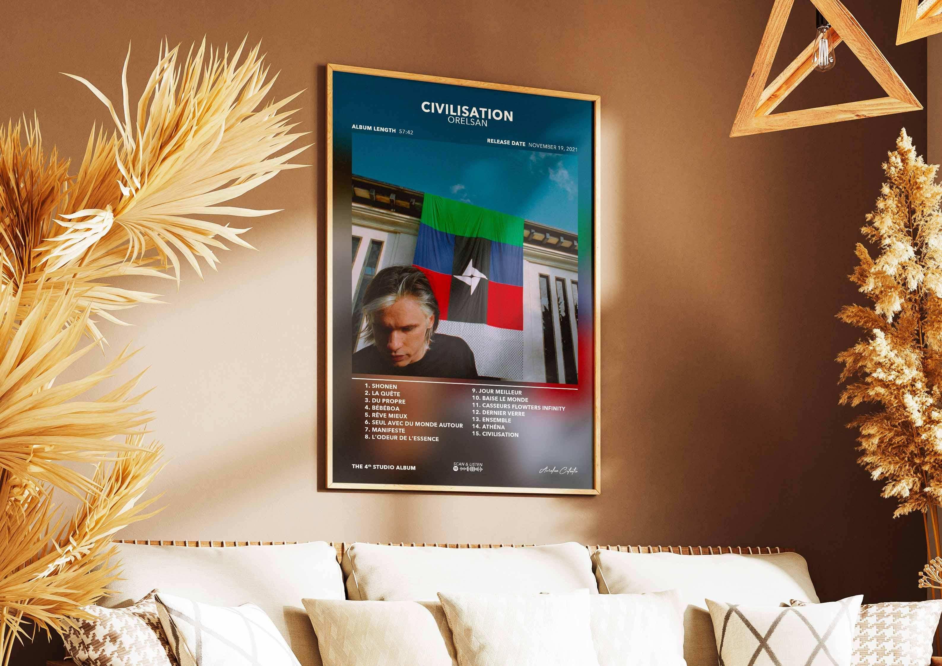 Poster Civilisation Orelsan - Backyard