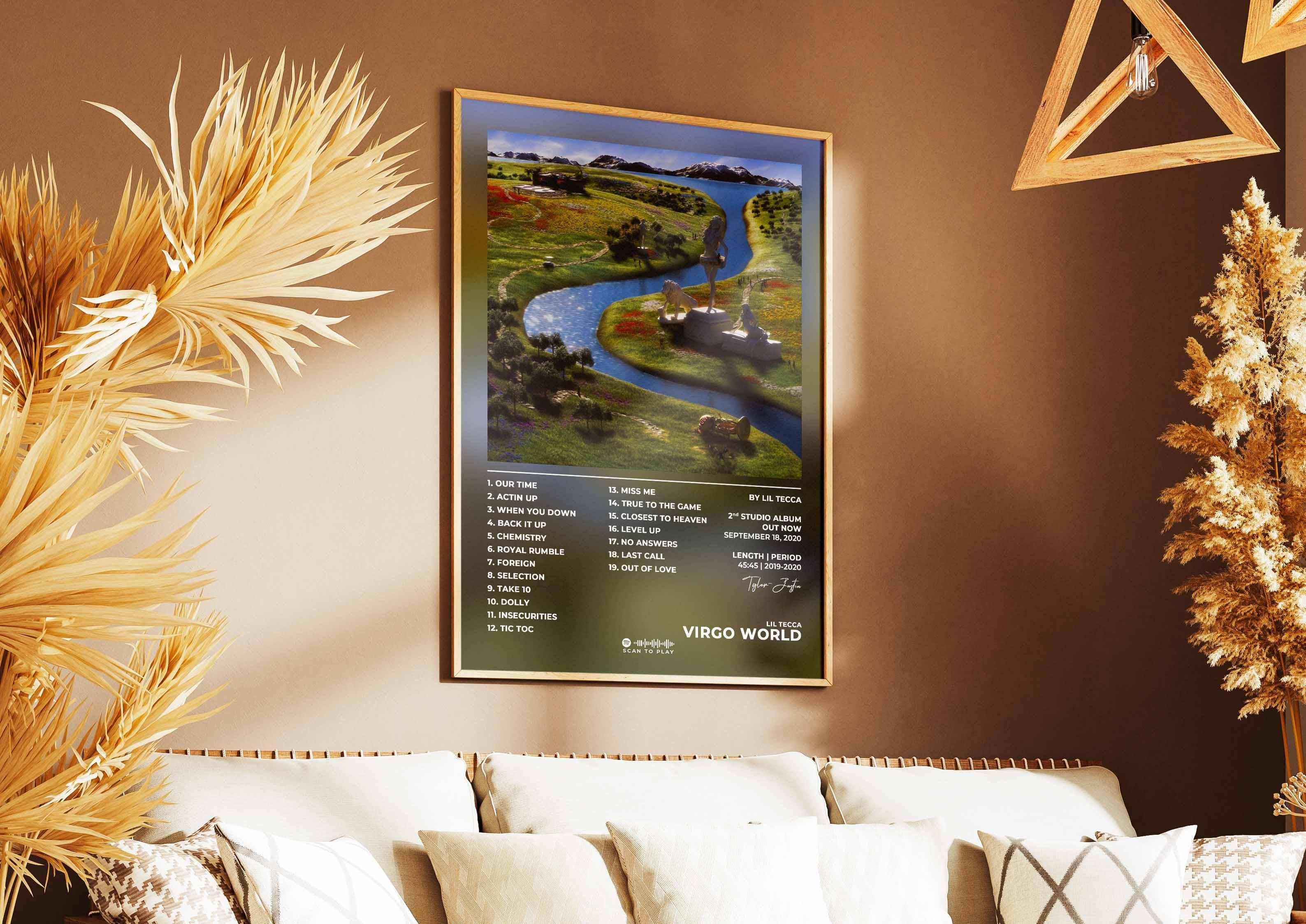 Virgo World Lil Tecca Poster - Backyard