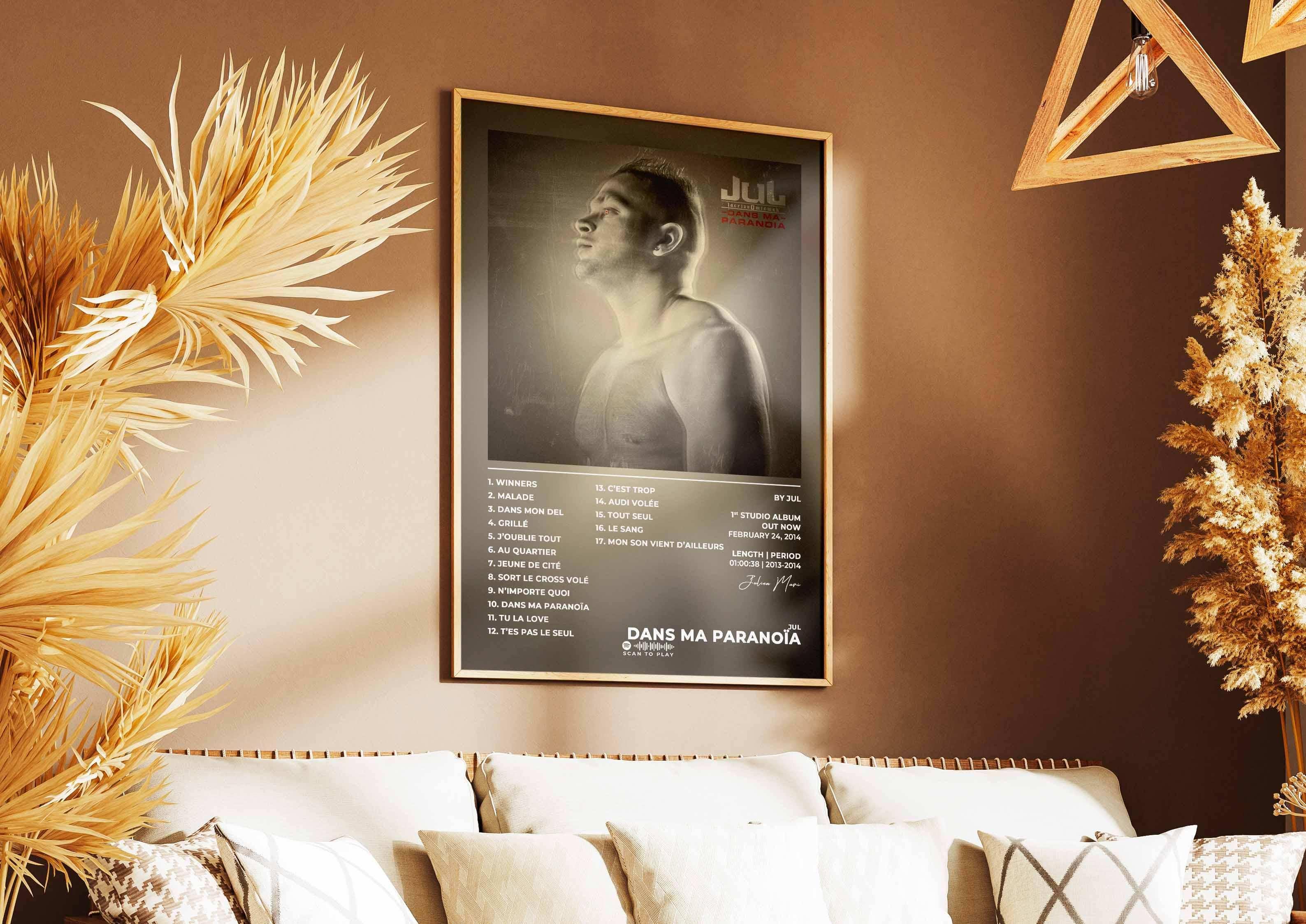 Dans Ma Paranoïa Jul Poster - Backyard