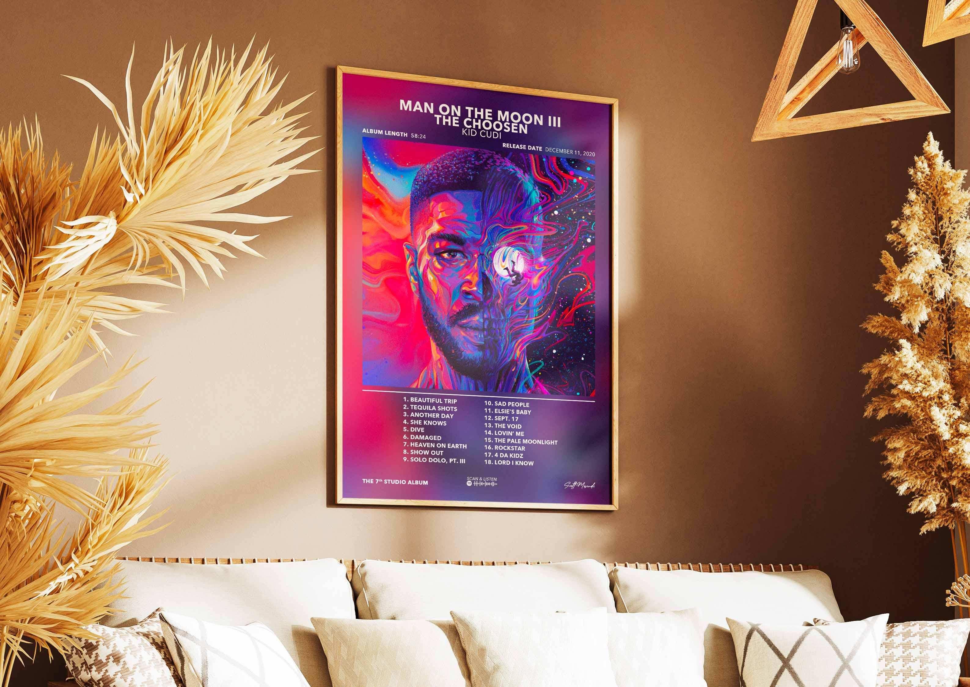 Poster Man On The Moon 3 : The Choosen Kid Cudi - Backyard