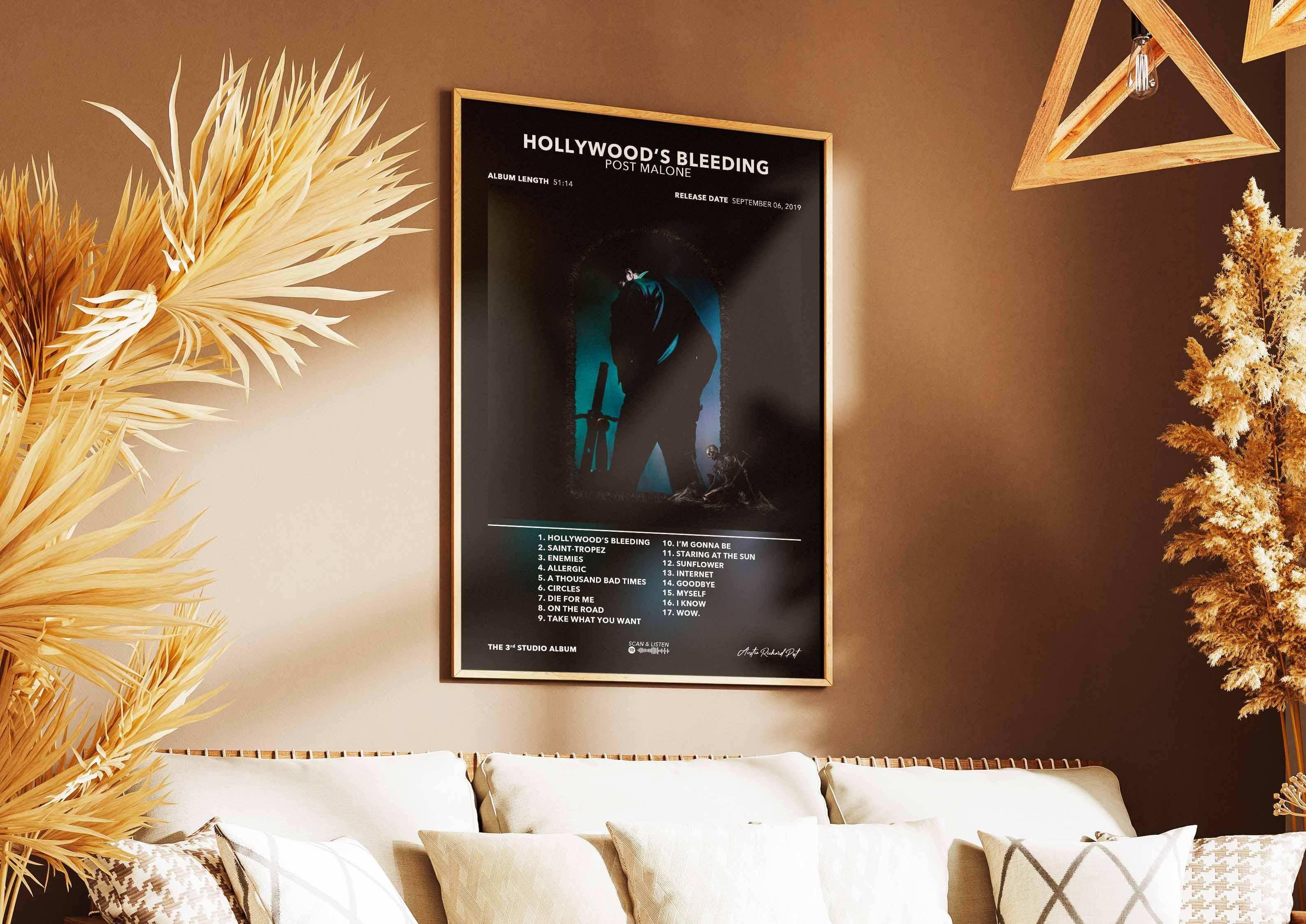 Poster Hollywood's Bleeding Post Malone - Backyard