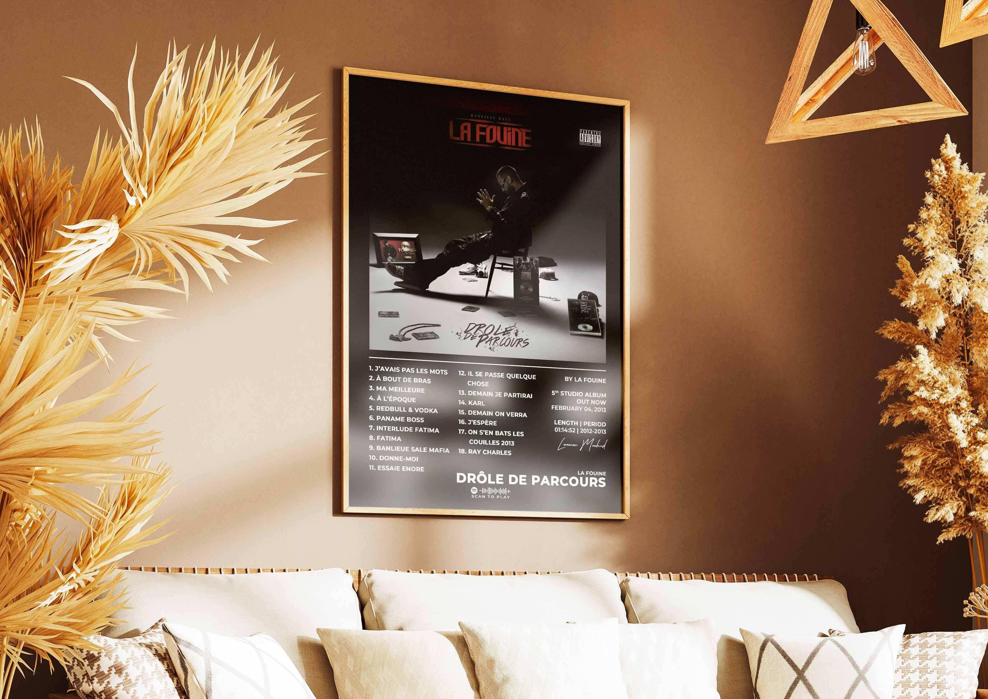 Drôle De Parcours La Fouine Poster - Backyard