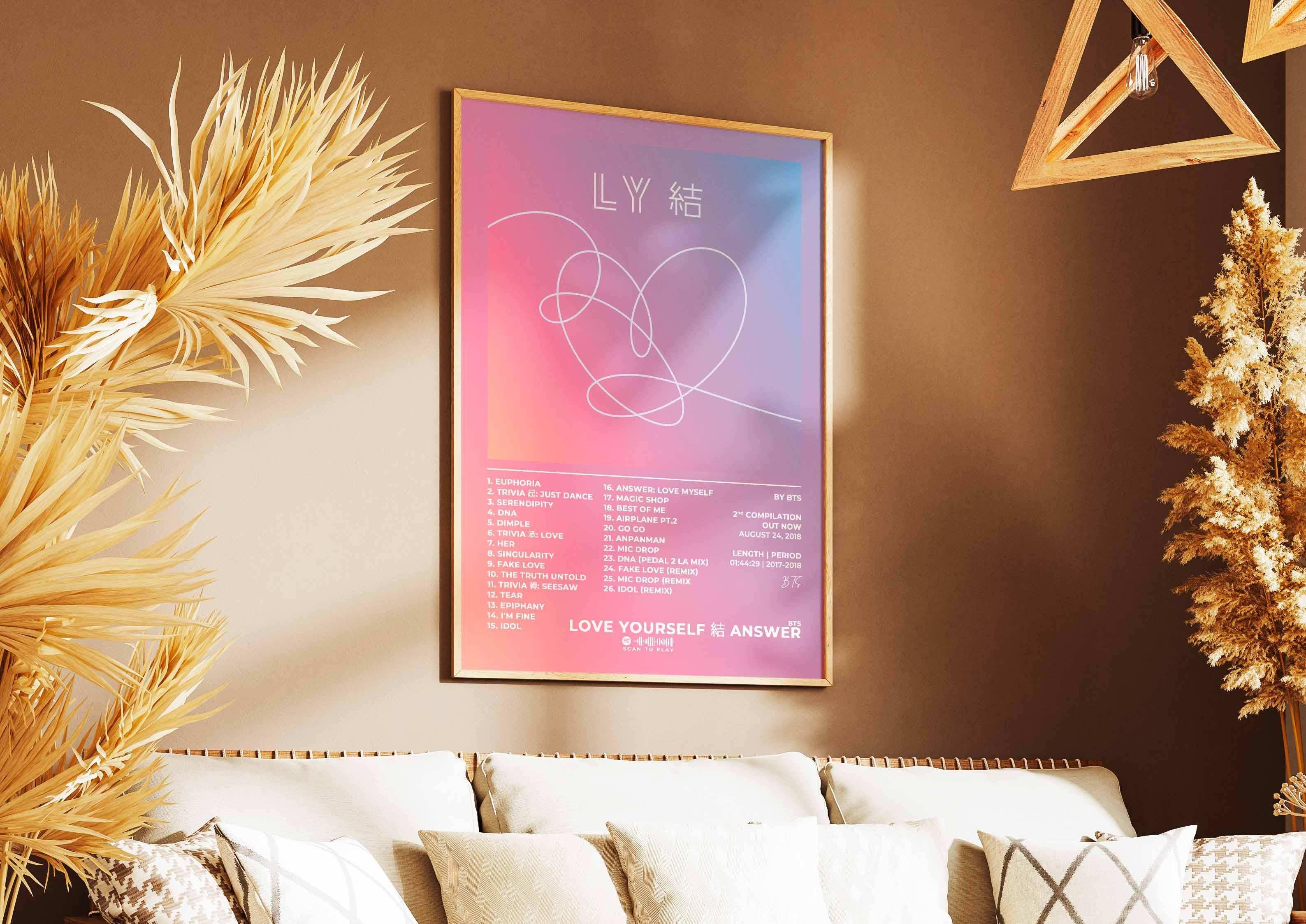 Love Yourself : Answer BTS Poster - Backyard