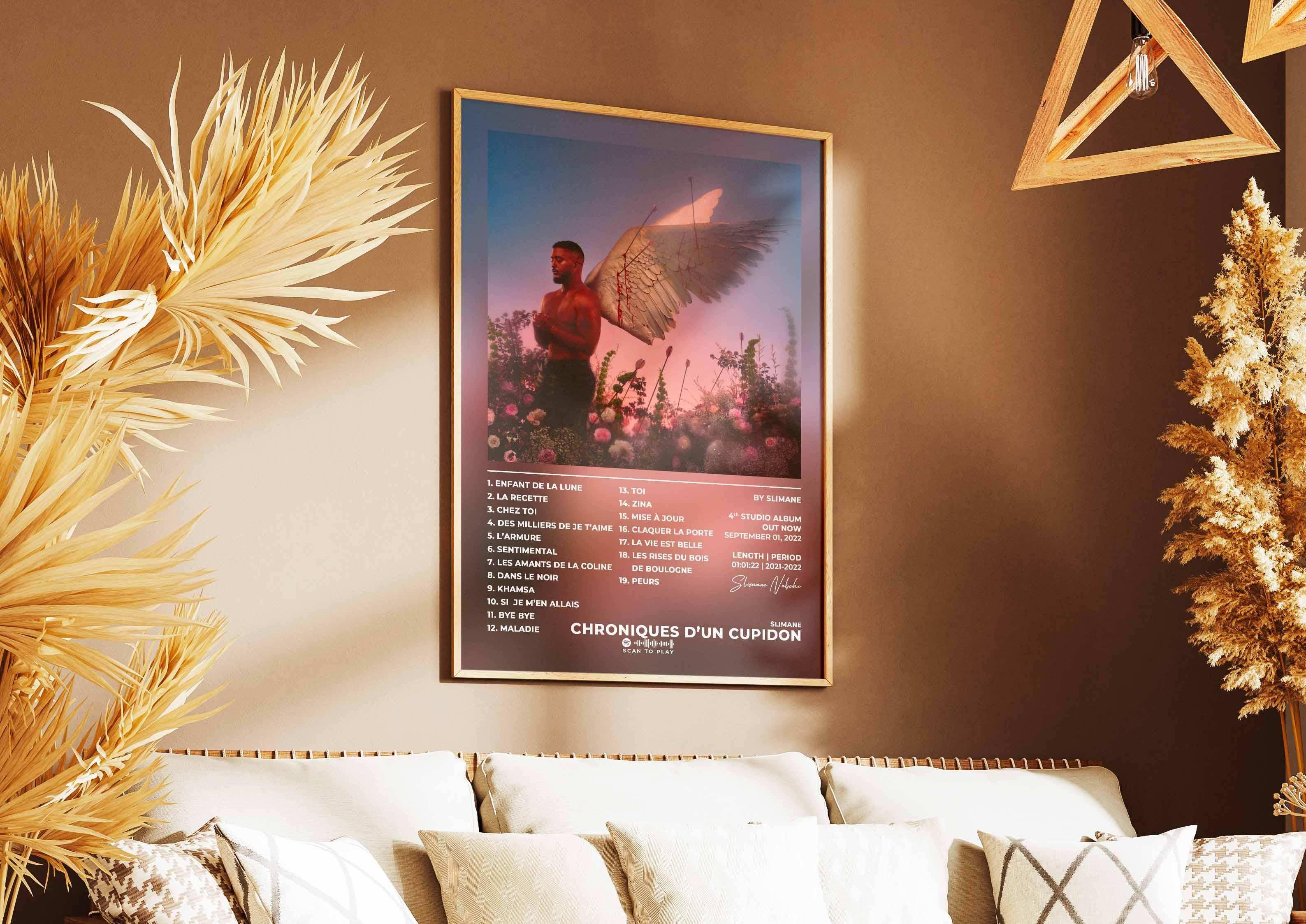 Chroniques D'Un Cupidon Slimane Poster - Backyard