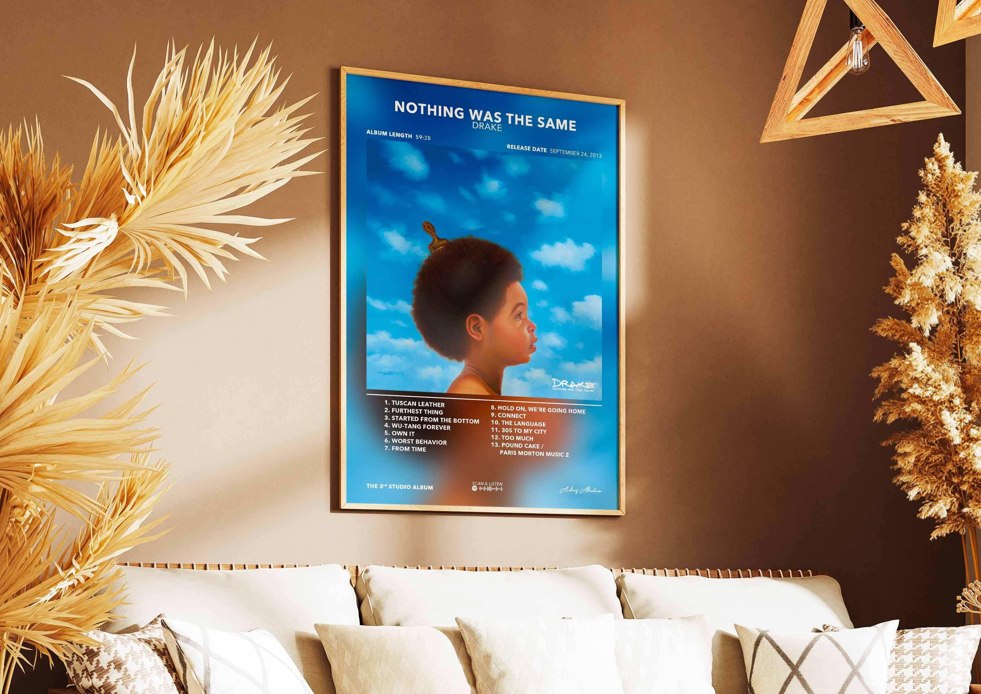 Poster Nothing Was The Same Drake - Backyard