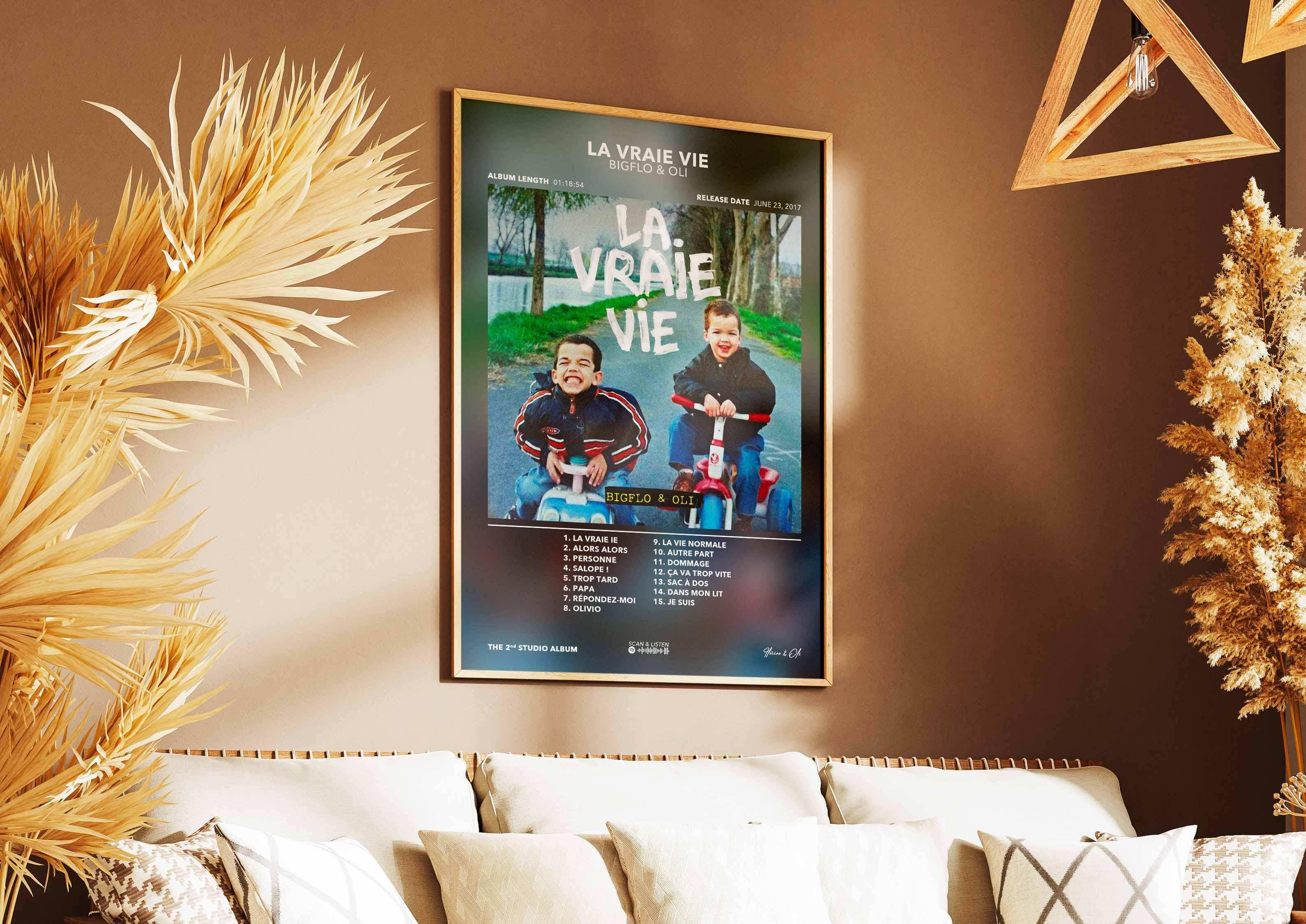 Poster La Vraie Vie Bigflo & Oli - Backyard