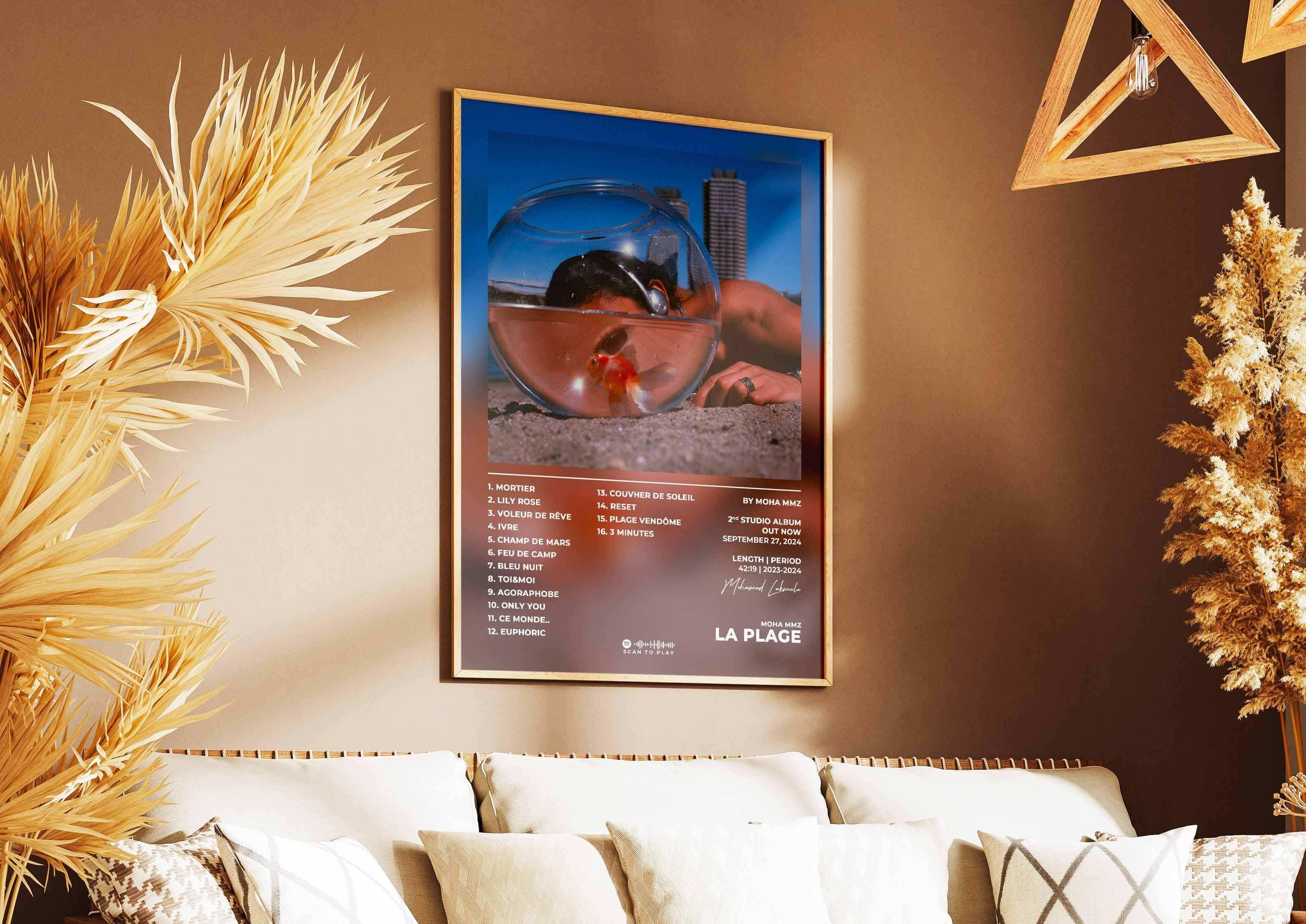 La Plage Moha MMZ Poster - Backyard