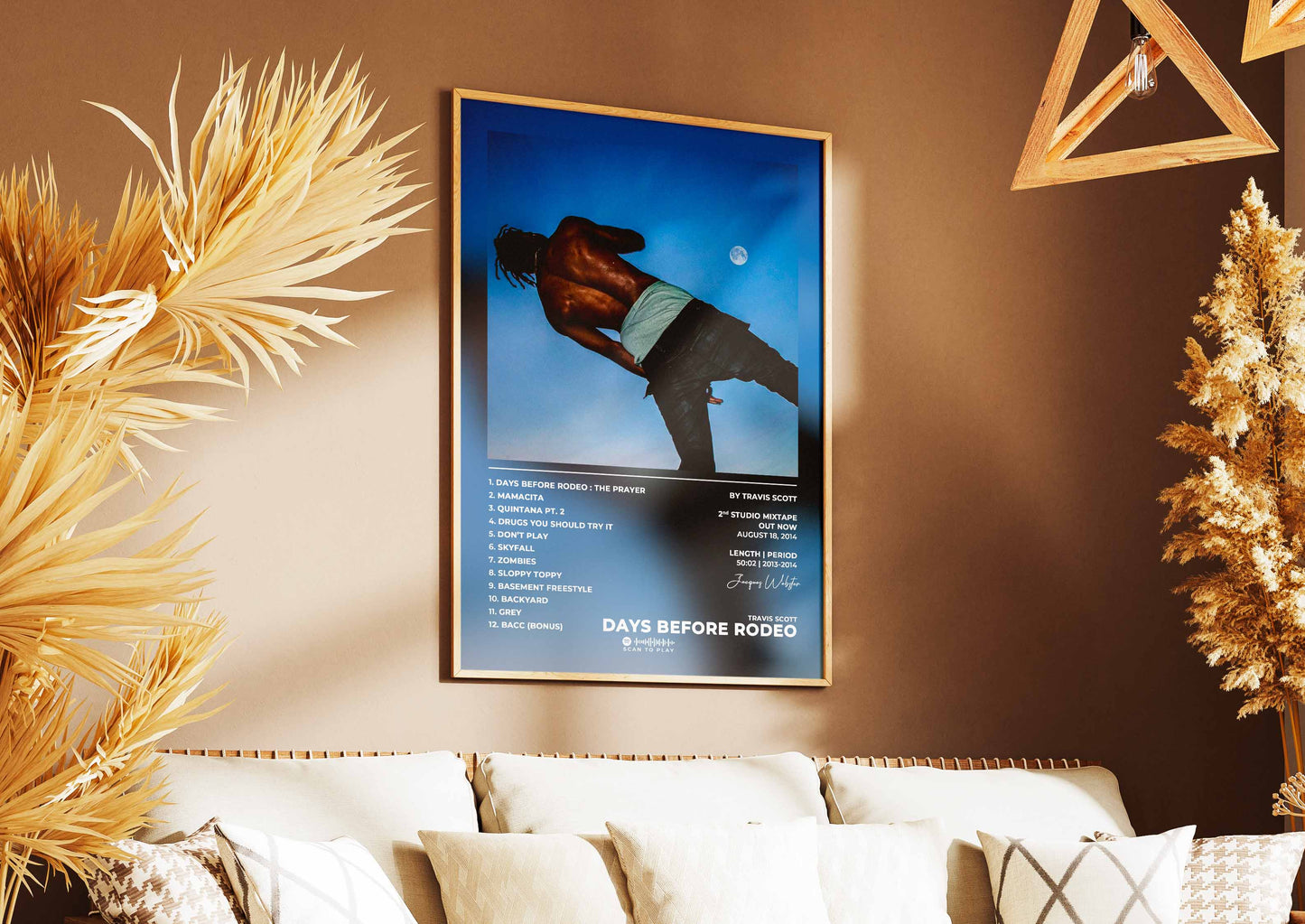 Days Before Rodeo Travis Scott Poster