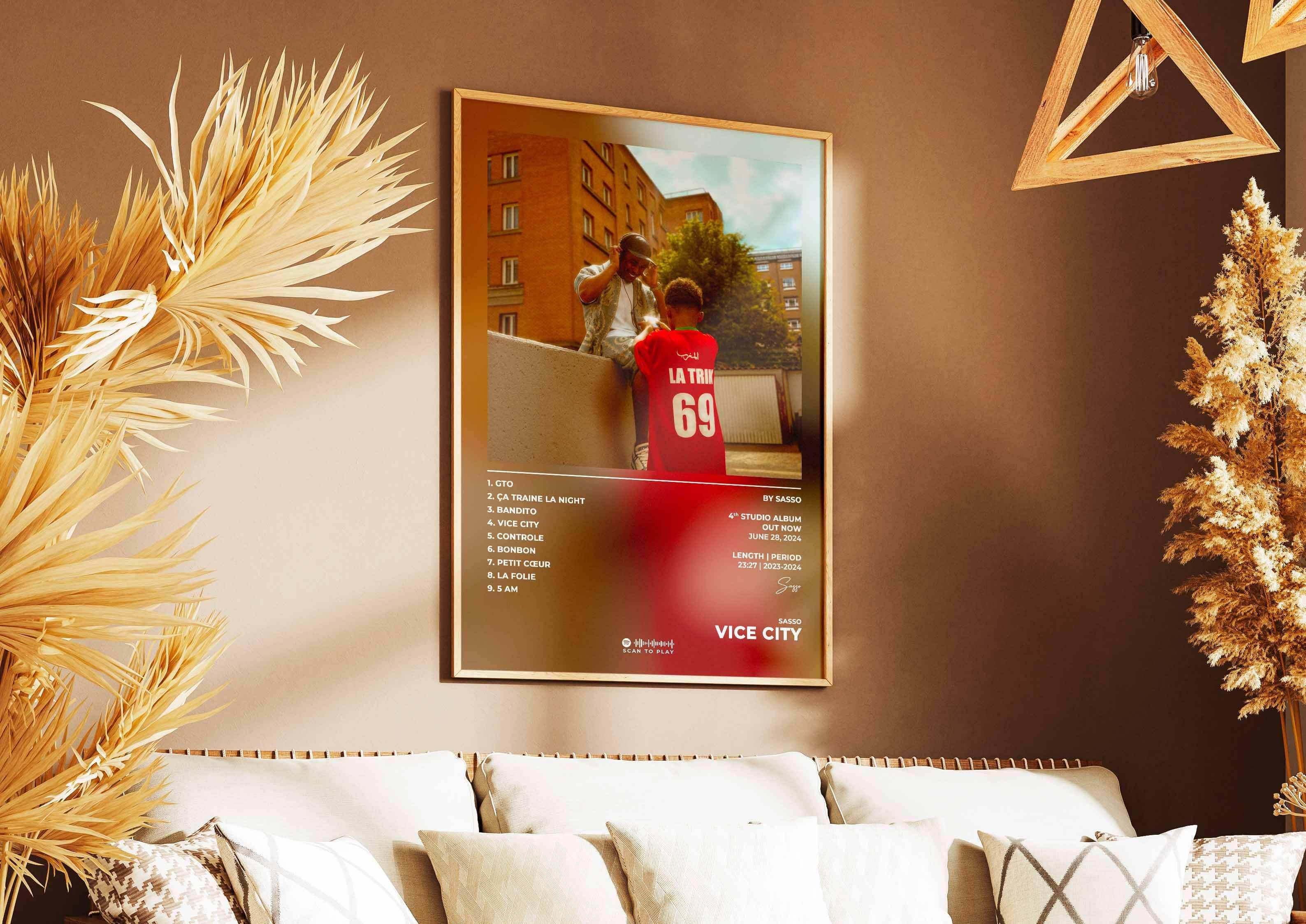 Vice City Sasso Poster - Backyard
