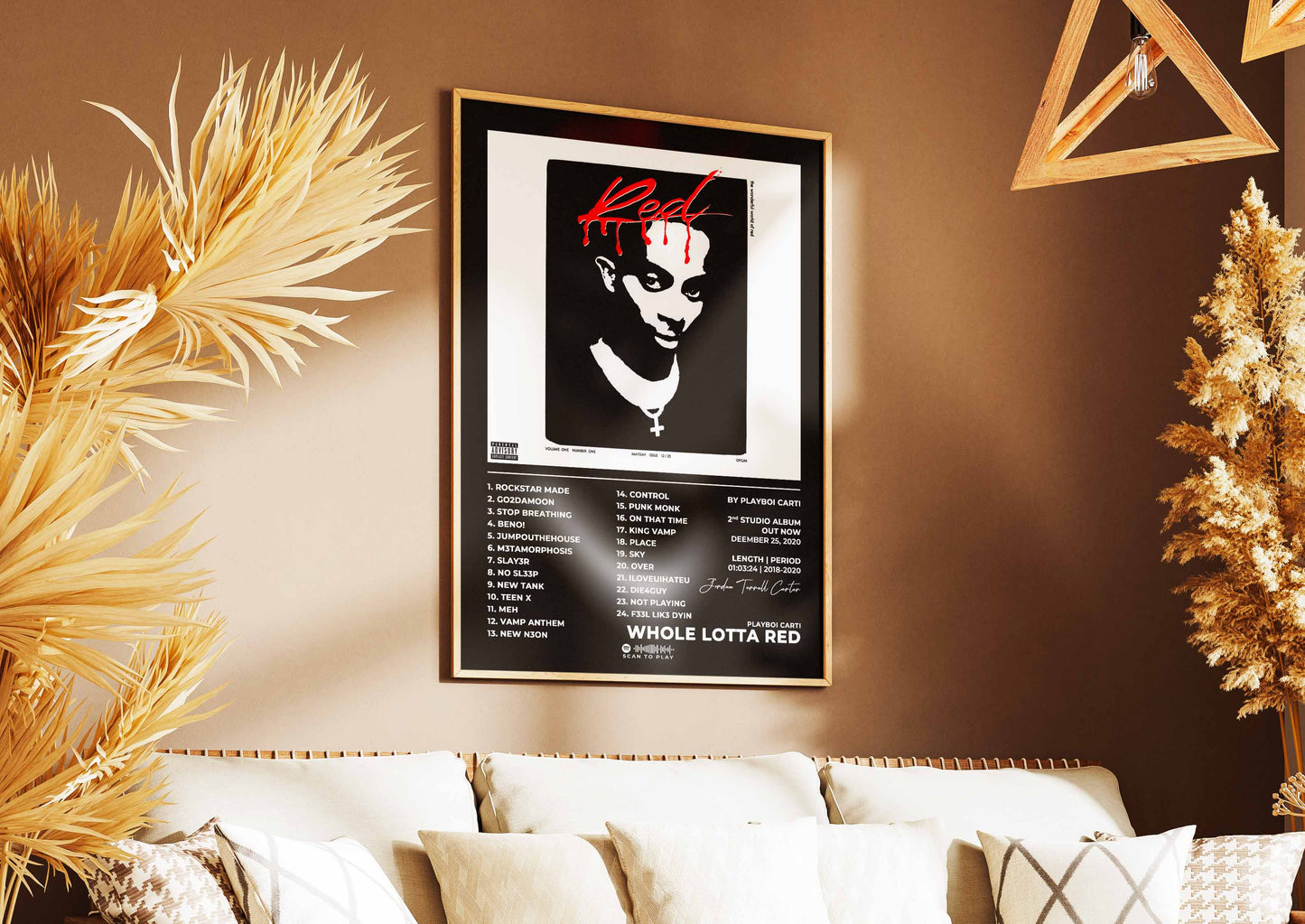 Whole Lotta Red Playboi Carti Poster