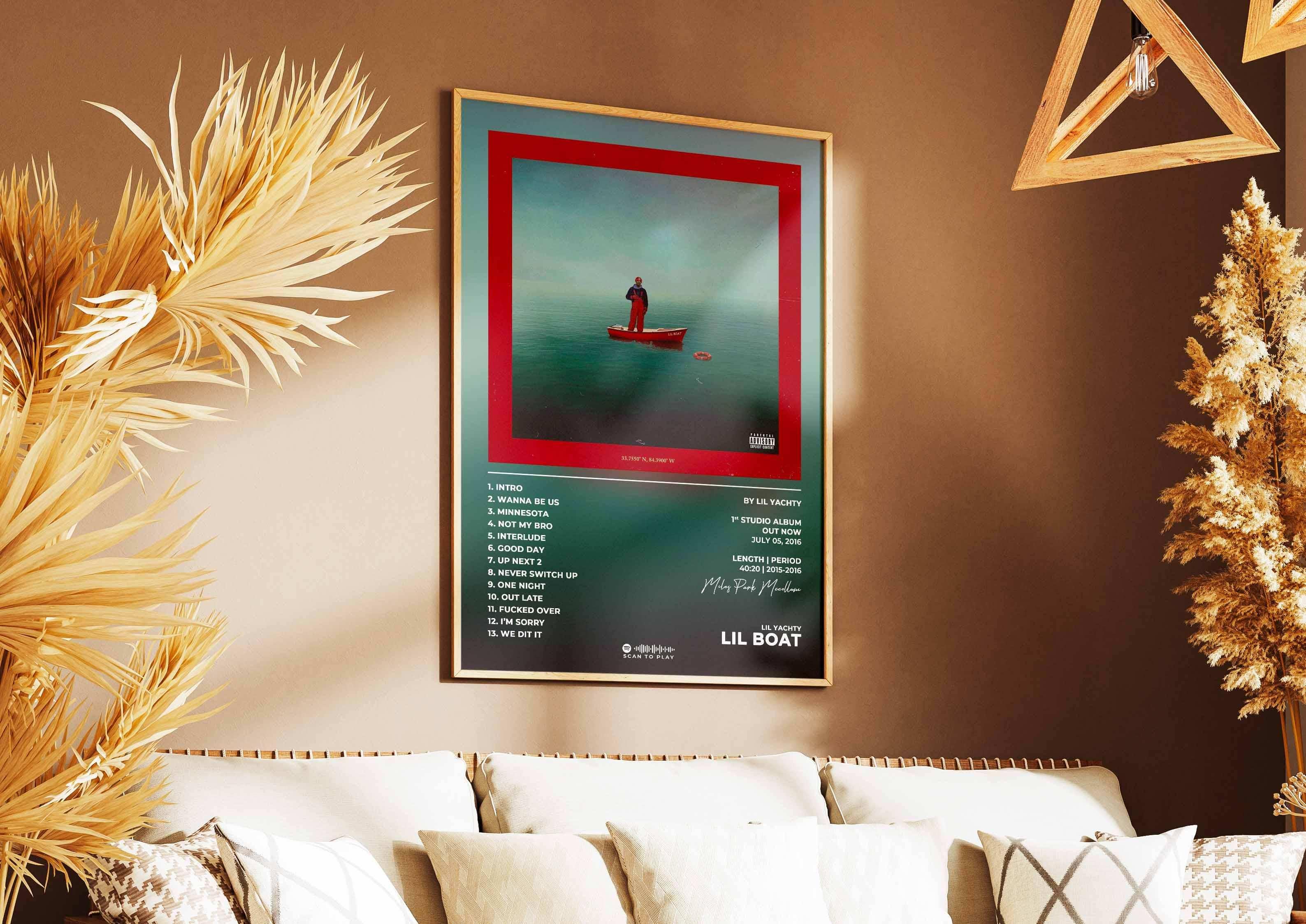 Lil Boat Lil Yachty Poster - Backyard