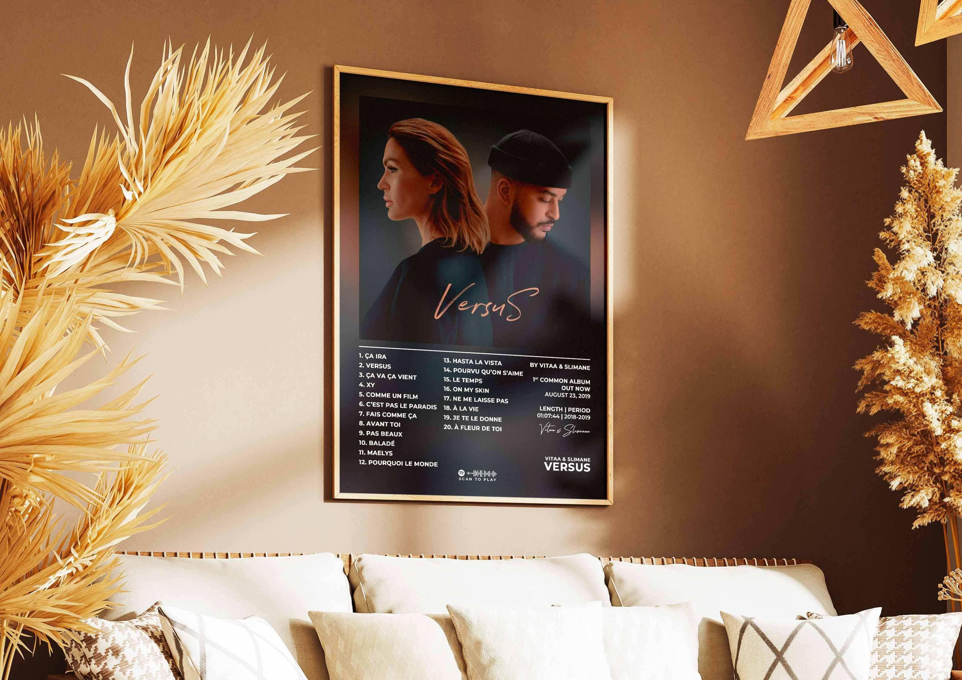 Versus Vitaa & Slimane Poster - Backyard